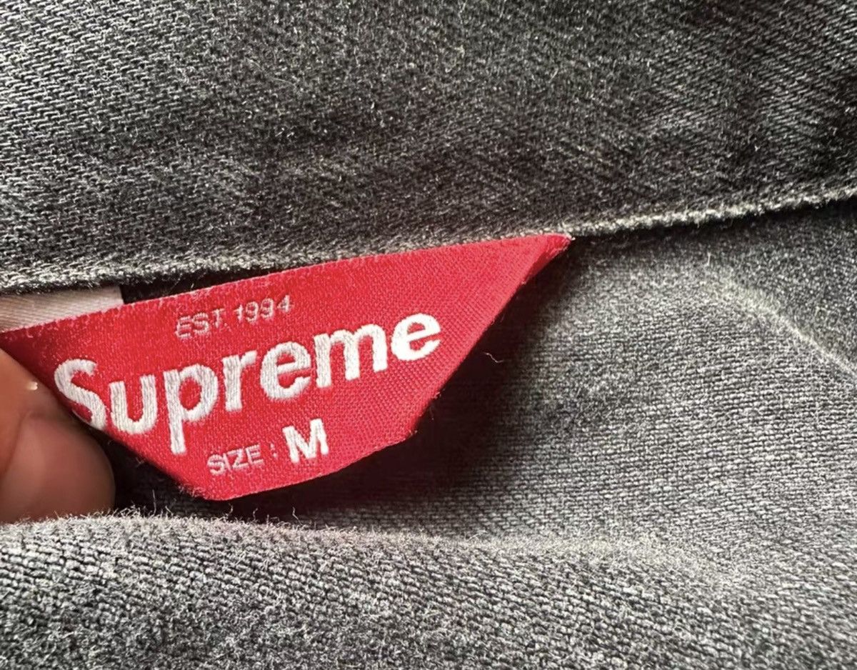 Playboy × Supreme Supreme playboy washed denim trucker work jacket Size US M / EU 48-50 / 2 - 5 Thumbnail