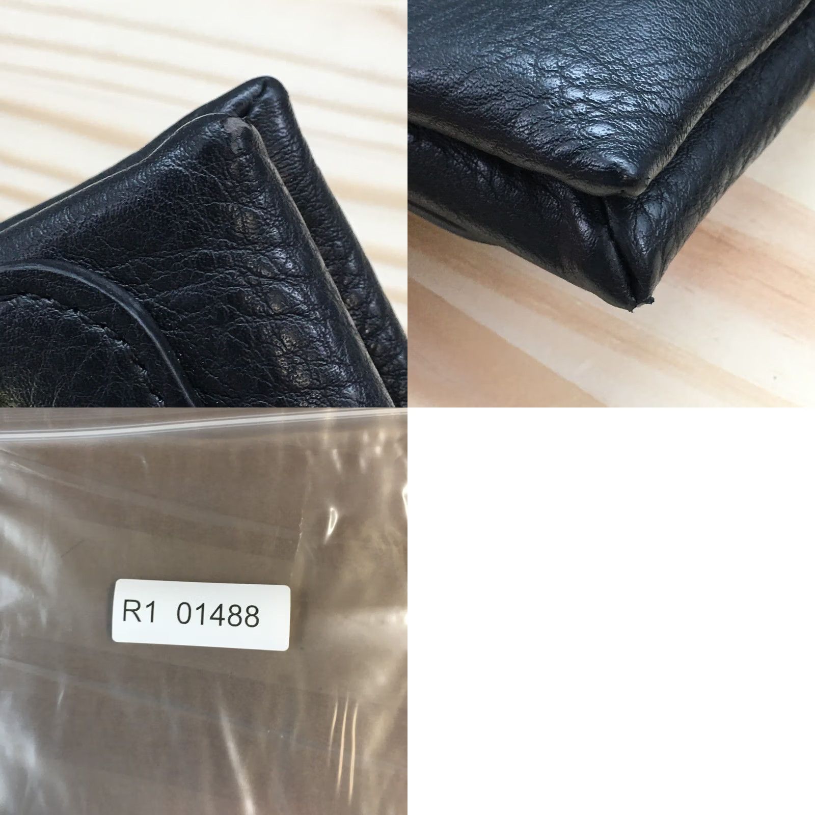 Juicy Couture Juicy Couture Black Crossbody Bag Adjustable Strap Faux Leather Casual Women Small Crossbody Bag Wristlet Size ONE SIZE - 11 Thumbnail