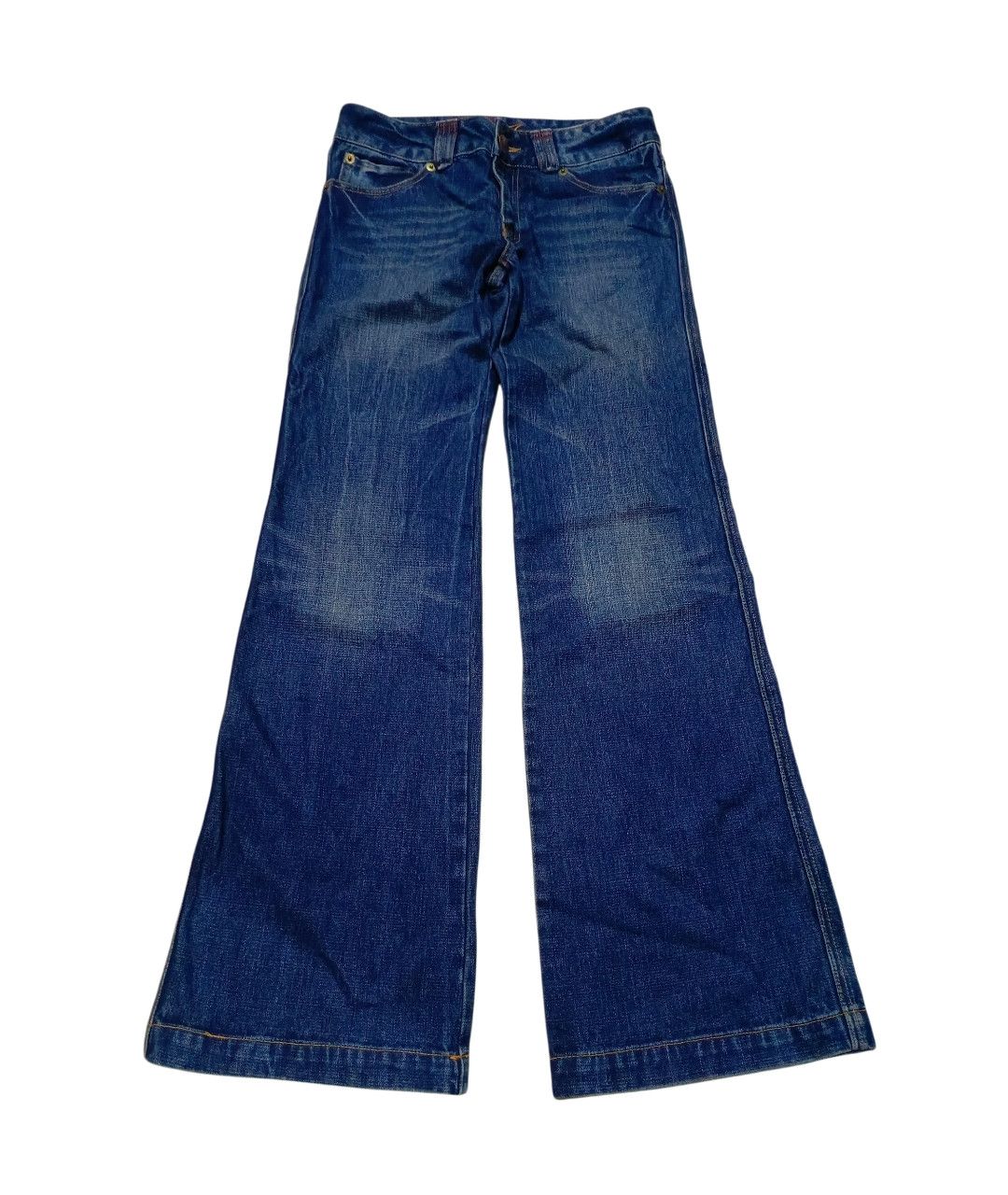 5351 POUR LES HOMMES Colza Size 30 Flared Jeans Size US 30 / EU 46 - 1 Thumbnail