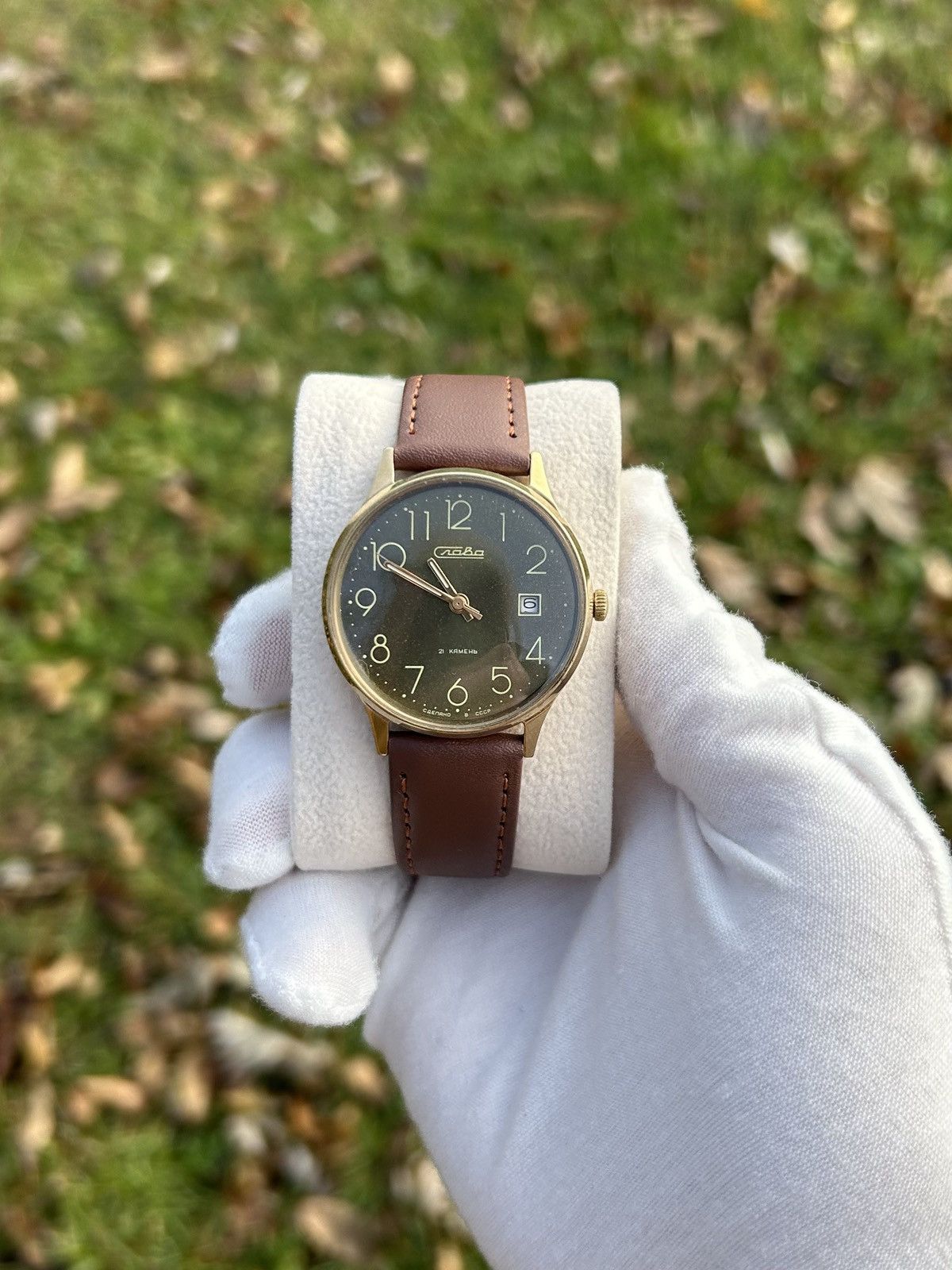 Other Vintage Watch Slava Made In USSR Soviet Mechanical 1980s Size ONE SIZE - 1 Thumbnail