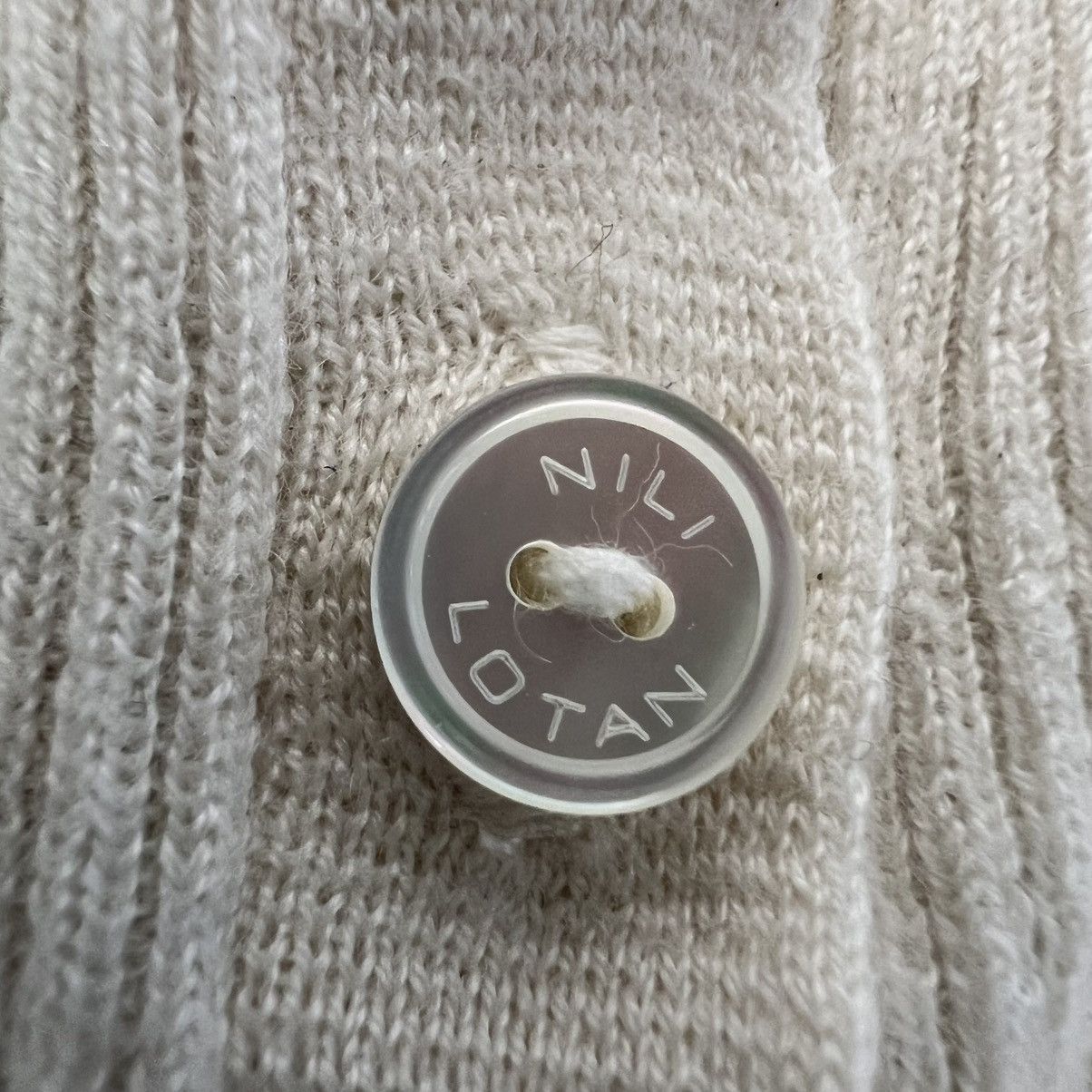 Nili Lotan Nili Lotan Collared Sweater XS Wool Blend Luxe Pullover Size XS / US 0-2 / IT 36-38 - 5 Thumbnail