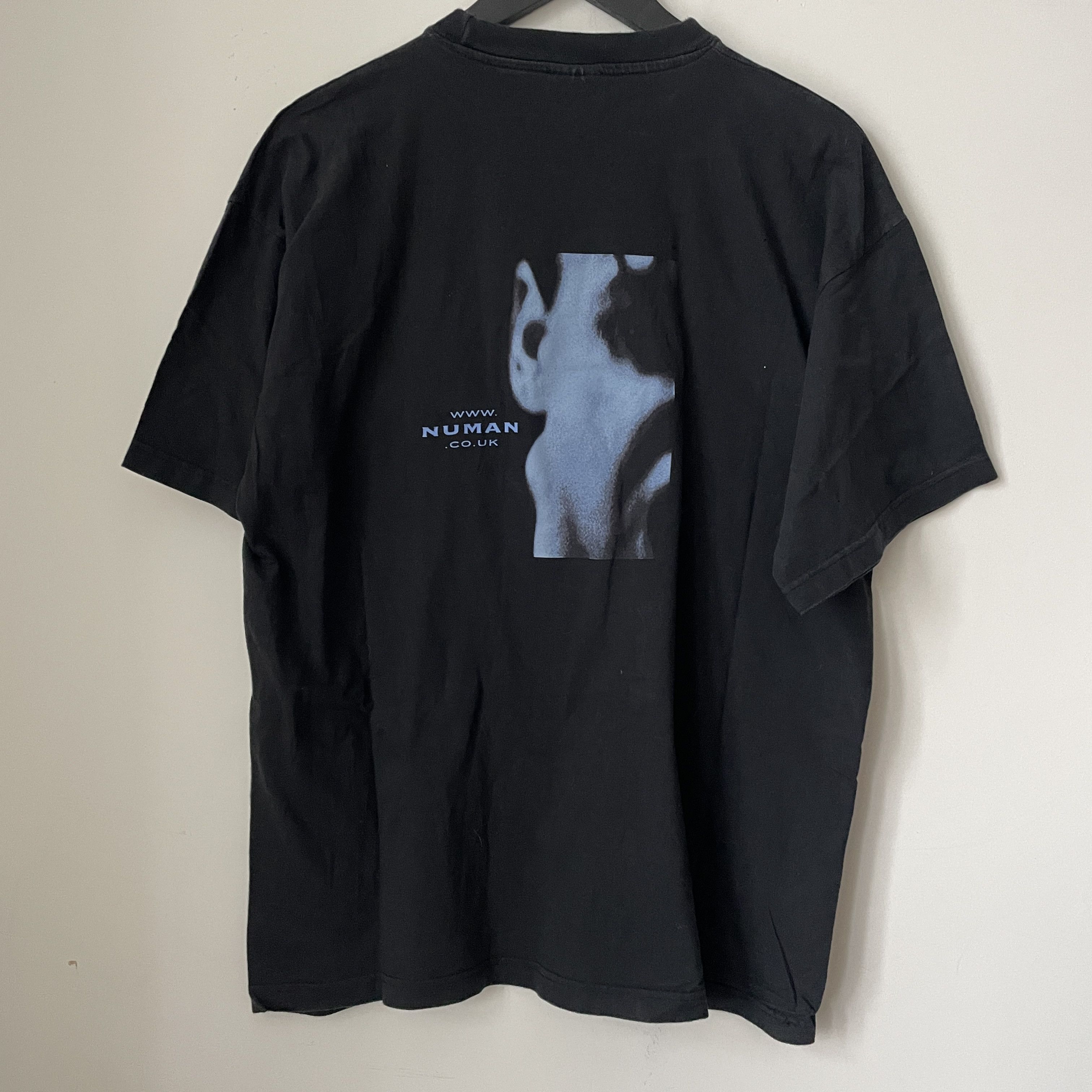 Vintage Vintage Gary Numan T-Shirt Synth Pop New Wave Electronic Size US L / EU 52-54 / 3 - 4 Thumbnail