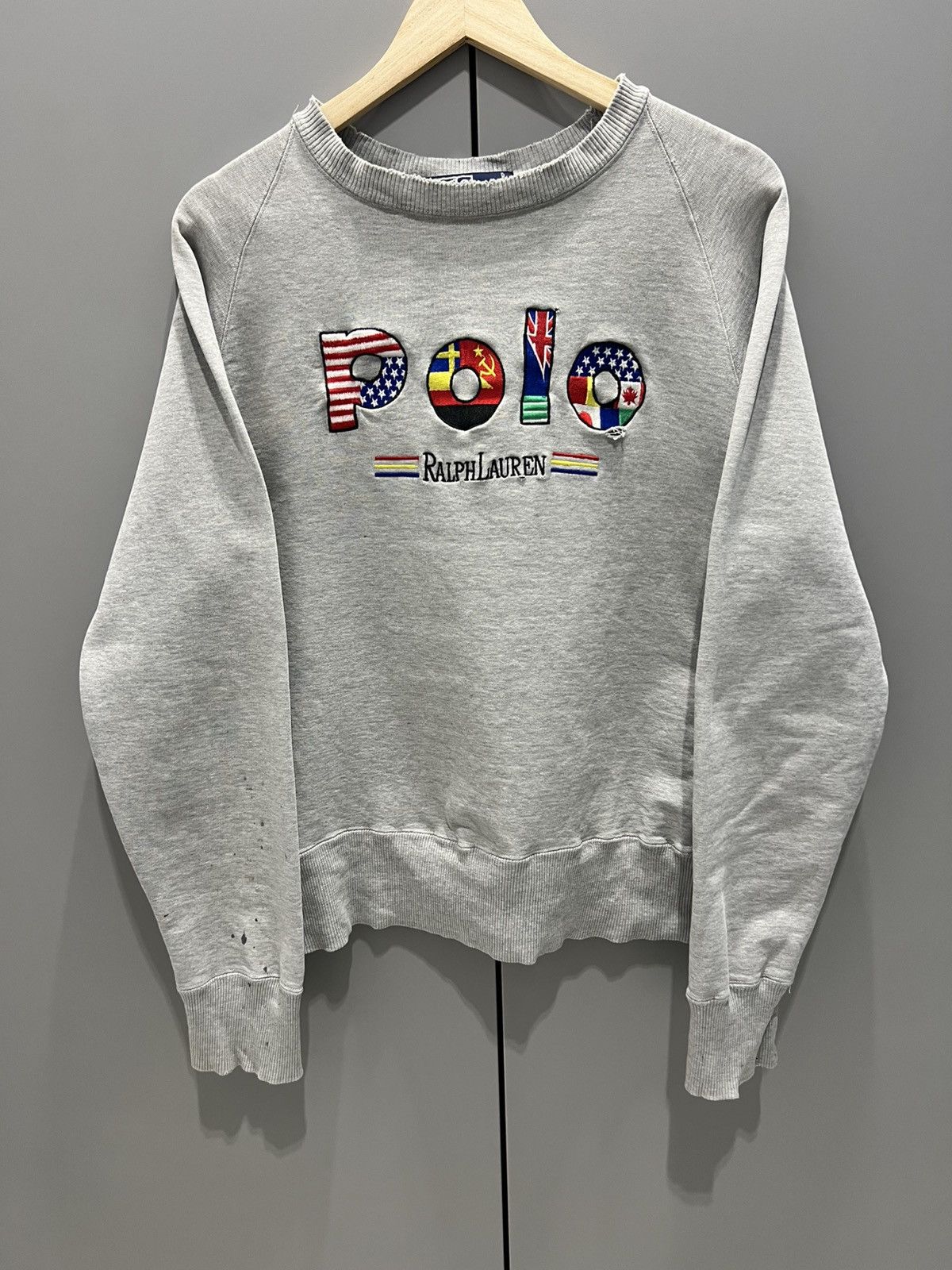 Polo Ralph Lauren Vintage Polo Ralph International Competitions Nations Flag Size US L / EU 52-54 / 3 - 2 Thumbnail