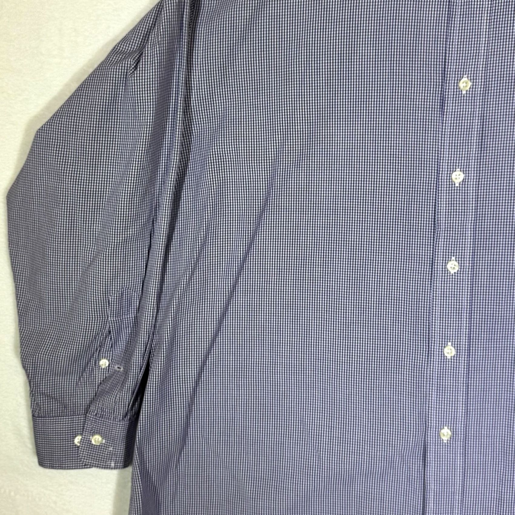 Ralph Lauren VINTAGE Ralph Lauren Shirt Mens 17.5 32/33 Purple Gingham Yarmouth Button Down Size US XXL / EU 58 / 5 - 3 Thumbnail