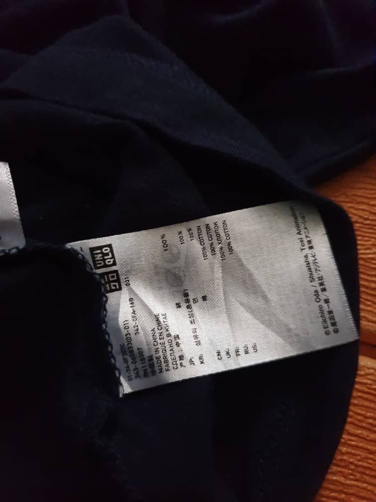 One Piece One Piece x Uniqlo Blue Navy Japanese anime Shirt Size US M / EU 48-50 / 2 - 3 Thumbnail