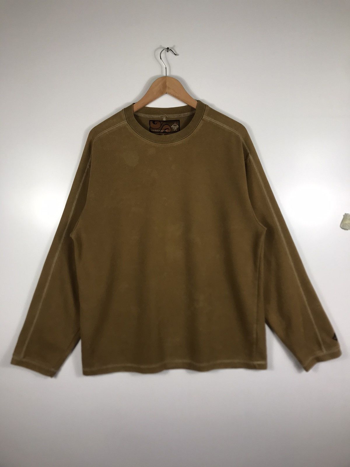 Prana ⚡️Vintage Prana Round Neck Long Sleeve Shirt Size US XL / EU 56 / 4 - 1 Thumbnail