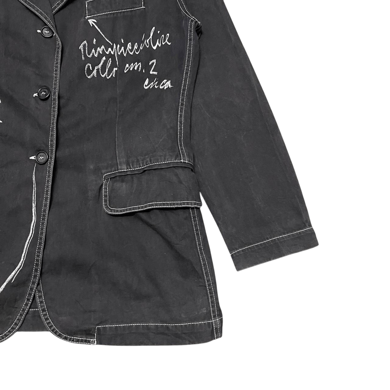 Moschino Moschino Jeans Painted Jacket Size US S / EU 44-46 / 1 - 4 Thumbnail