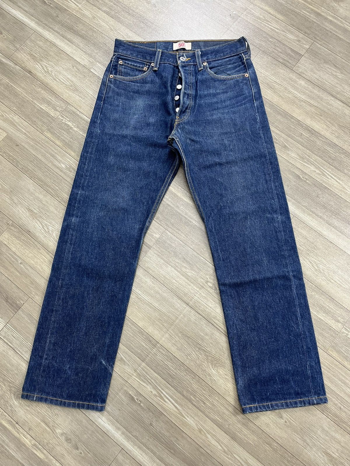 Levi's Vintage Clothing 🇲🇽2000s Vintage Levis 501XX 30x30 Straight Leg Blue Jeans Size US 30 / EU 46 - 1 Thumbnail