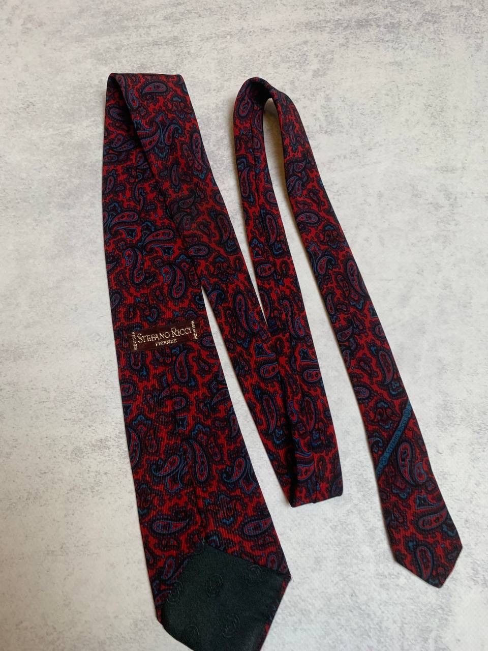 Stefano Ricci STEFANO RICCI MEN'S SILK TIE Size ONE SIZE - 6 Thumbnail