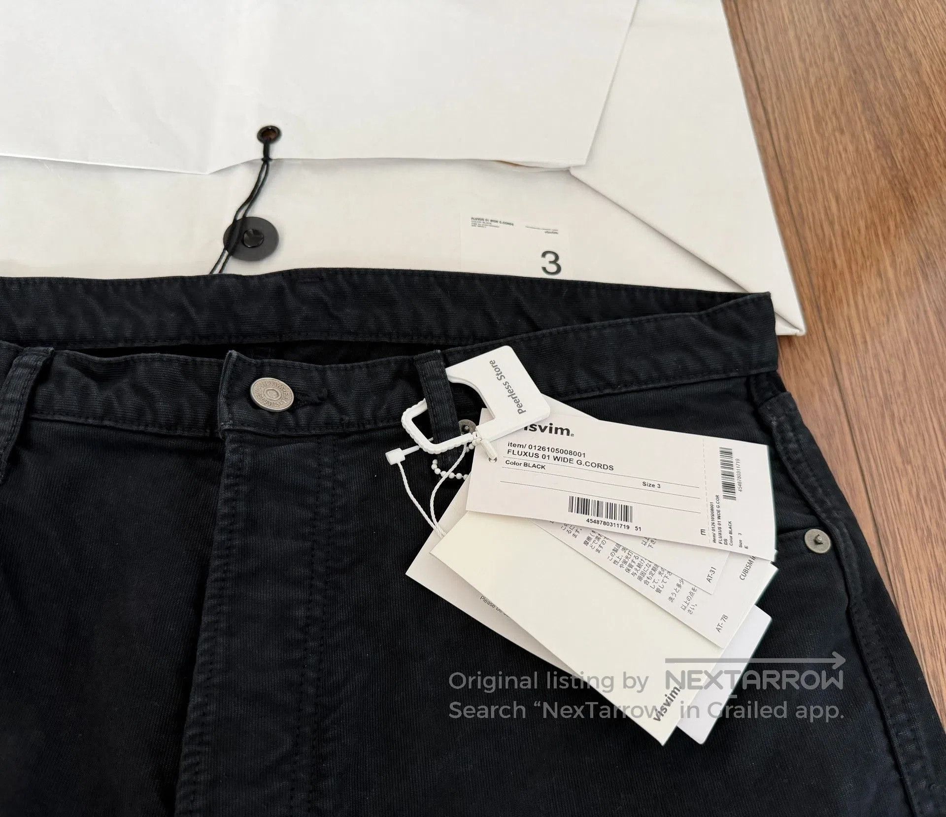 Visvim VISVIM 26SS FLUXUS 01 WIDE G CORDS. Size US 30 / EU 46 - 3 Thumbnail