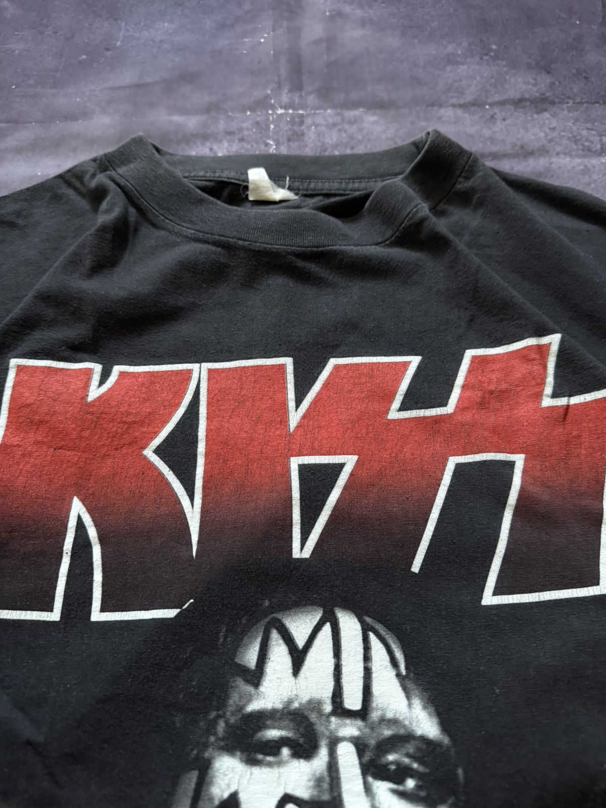 KISS × Merc Vintage 1996 / 97 KISS T-shirt ALIVE / WORLDWIDE Size US L / EU 52-54 / 3 - 7 Thumbnail