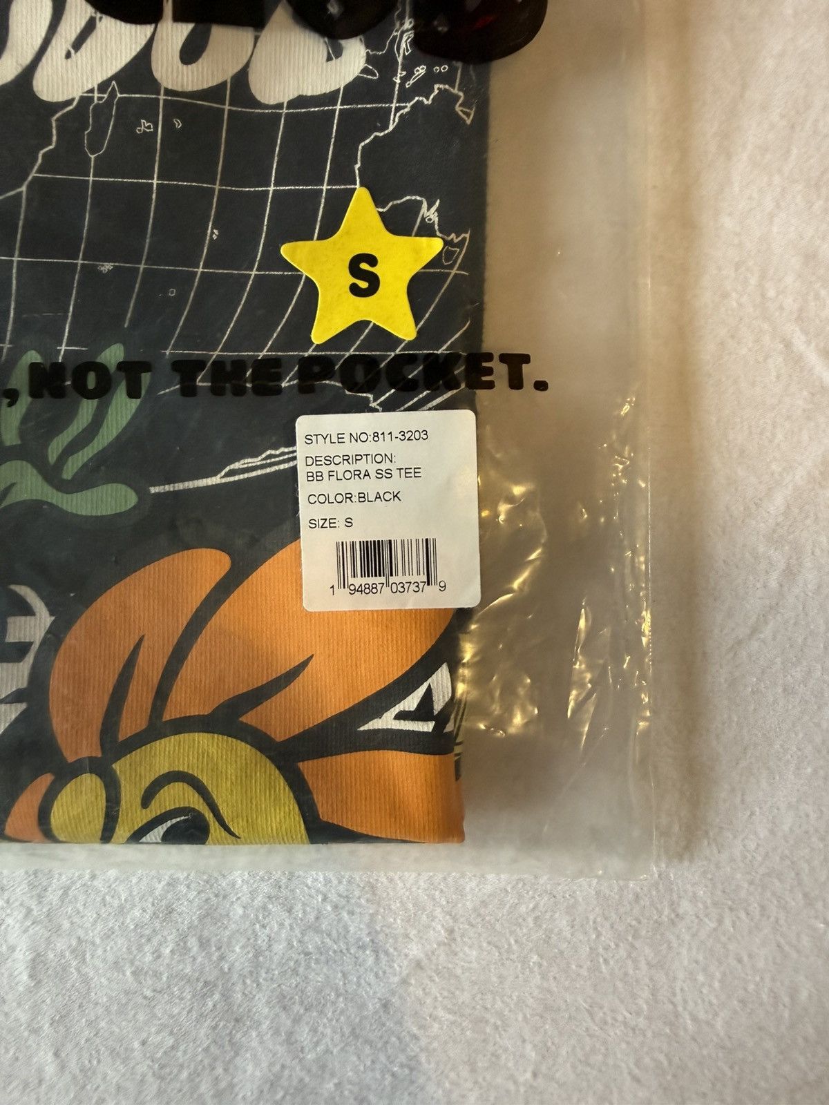 Billionaire Boys Club Billionaire Boys Club BB Flora Black Flower Logo Graphic Tee Size US S / EU 44-46 / 1 - 6 Thumbnail