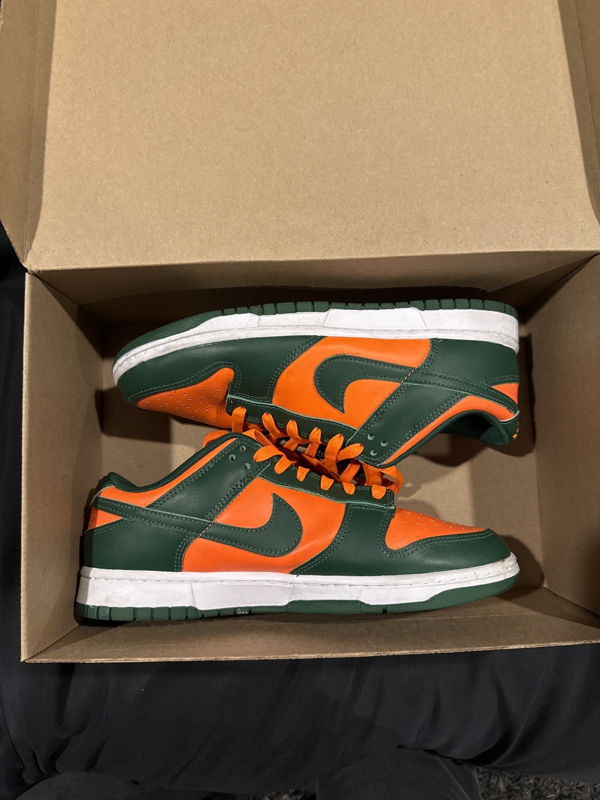 Nike Miami Hurricane- Nike SB Dunk Low Size US 9 / EU 42 - 1 Thumbnail