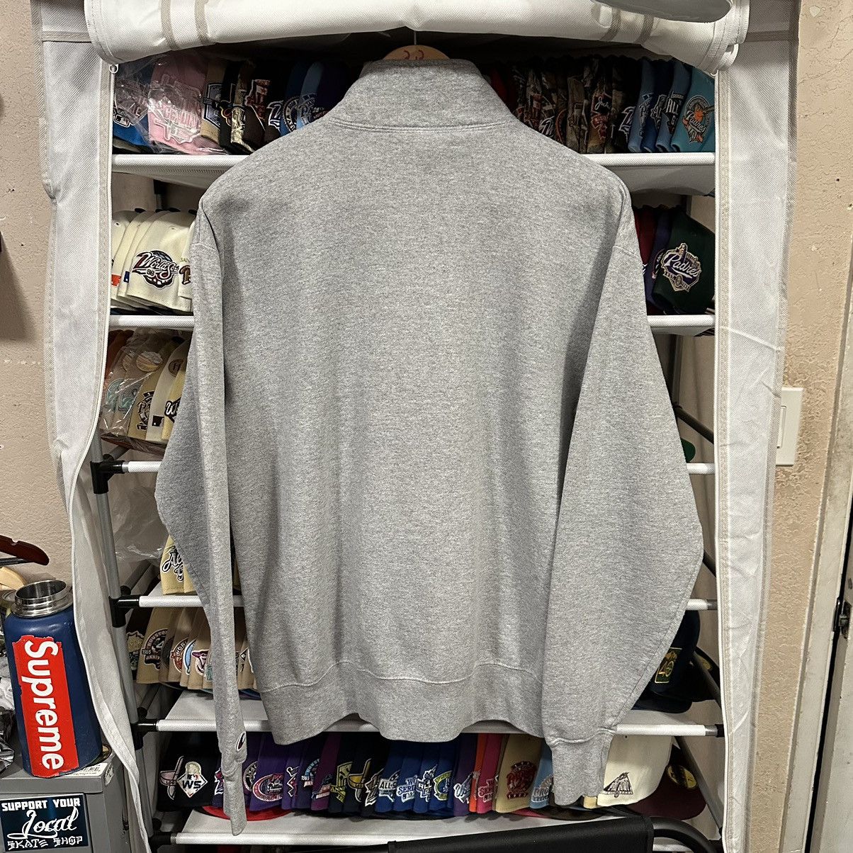Champion × Fuck The Population FTP champion OG half zip L gray Size US L / EU 52-54 / 3 - 4 Thumbnail