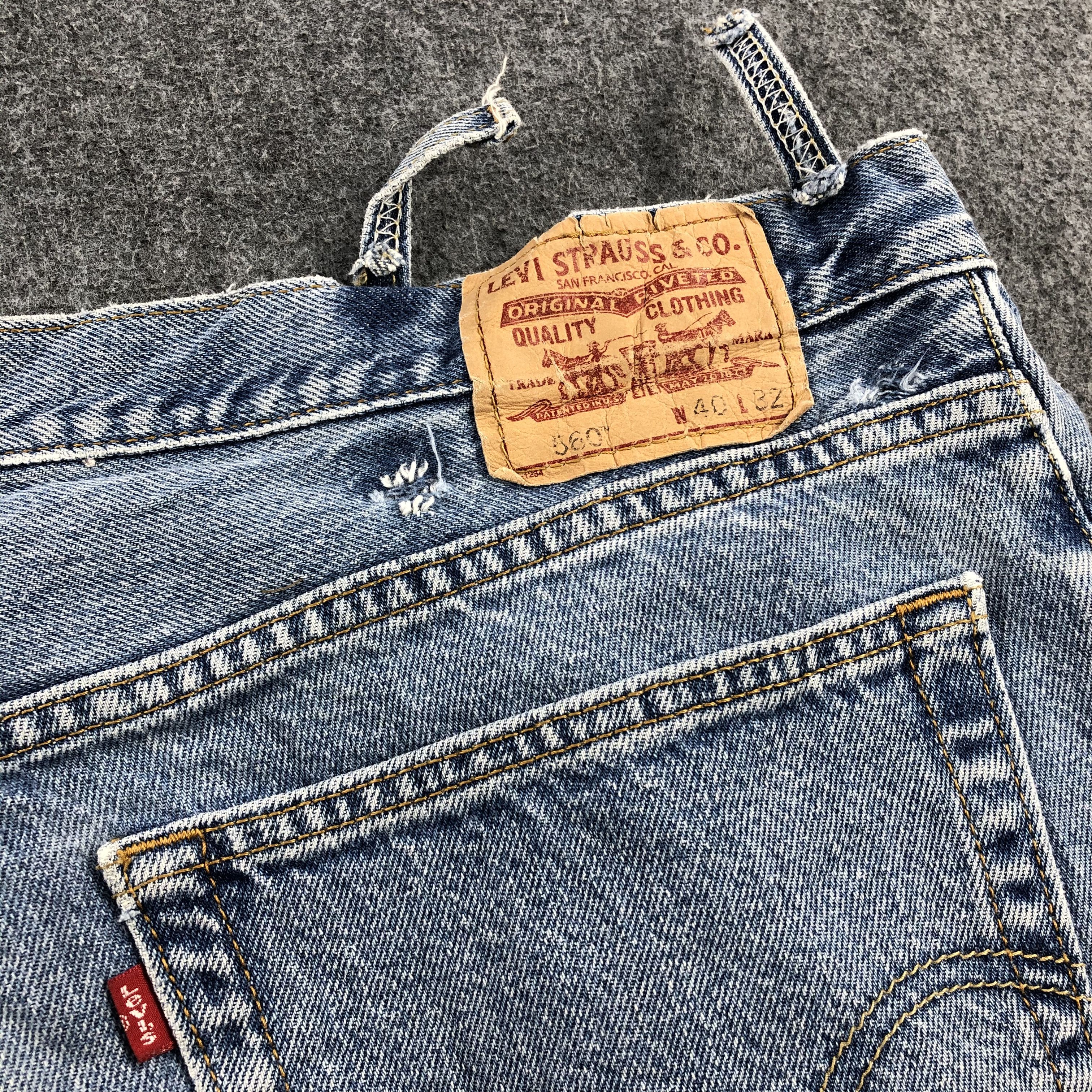 Levi's Vintage Levis 560 Jeans-JM1169 Size US 41 - 7 Thumbnail