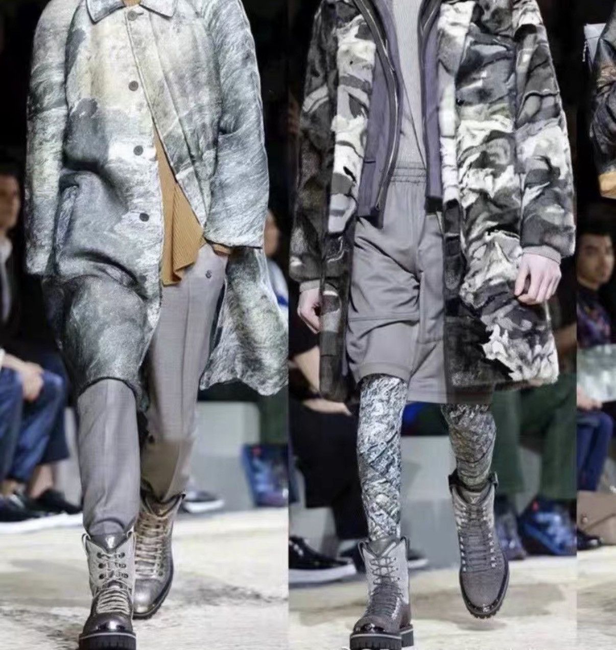 Louis Vuitton Louis Vuitton Snake Pattern Knee-High Boots J41 Size US 7.5 / EU 40-41 - 2 Thumbnail