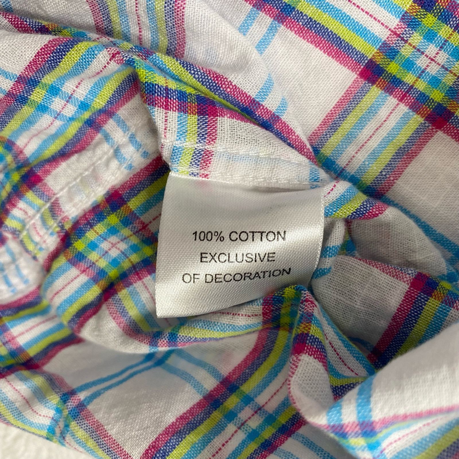 Tailorbyrd TAILORBYRD Multicolor Woven Cotton Plaid Button Up 2XL Size US XXL / EU 58 / 5 - 4 Thumbnail