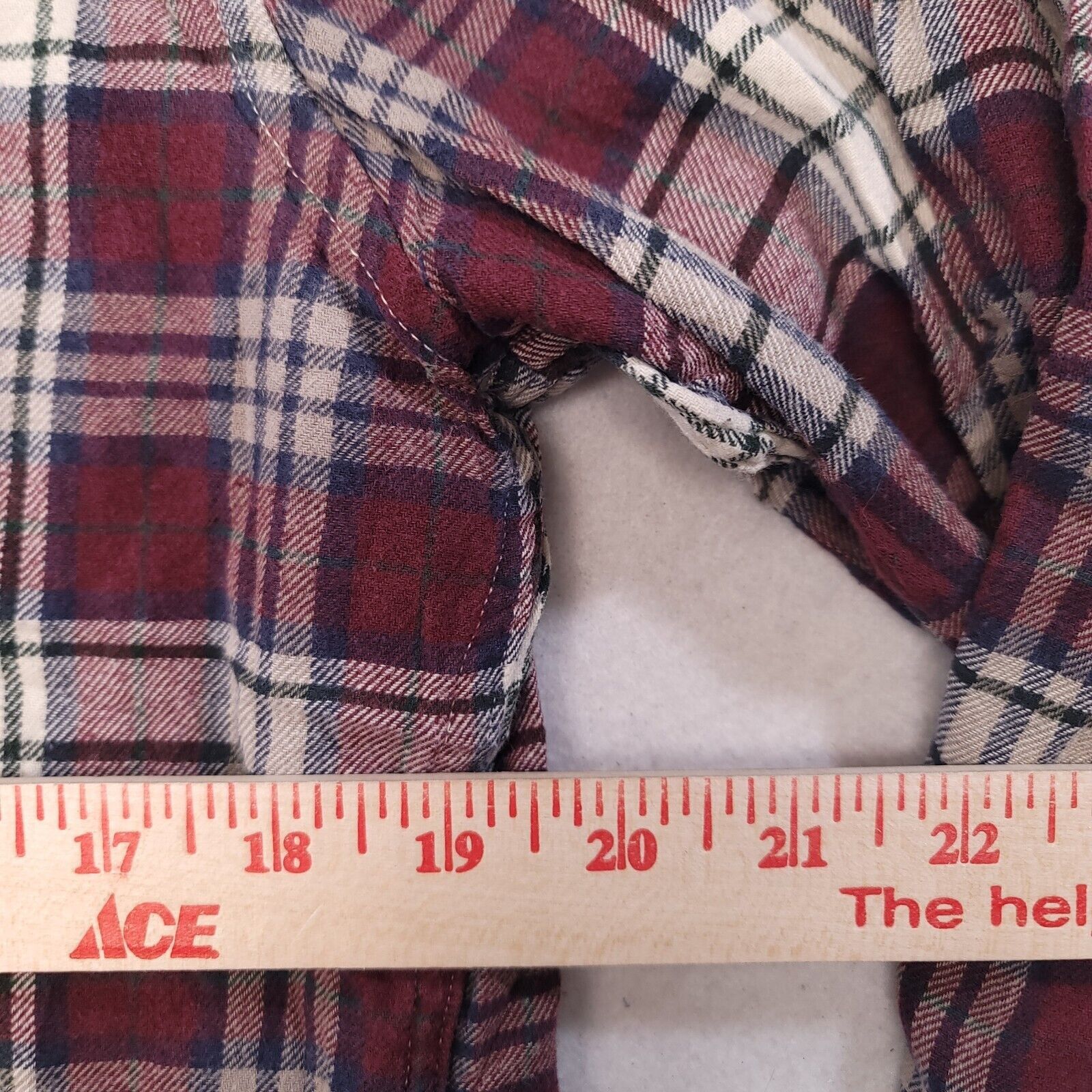 Urban Pipeline Urban Pipeline Tartan Flannel Shirt Mens Size Large L Red Size US L / EU 52-54 / 3 - 8 Thumbnail