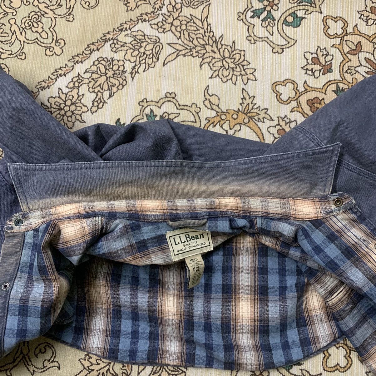 L.L. Bean VINTAGE LL BEAN WORKWEAR DUCK CANVAS SHIRT Size US M / EU 48-50 / 2 - 12 Thumbnail