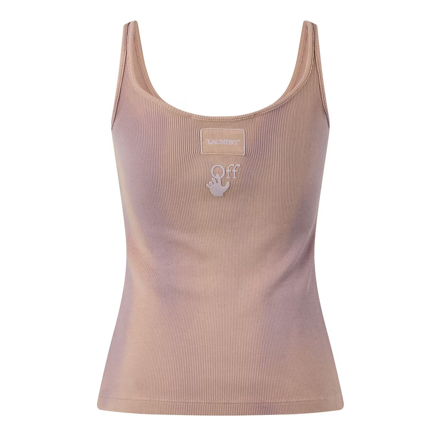 Off-White o1g2r1mq1224 Tank Top in Nude Size XS / US 0-2 / IT 36-38 - 2 Thumbnail