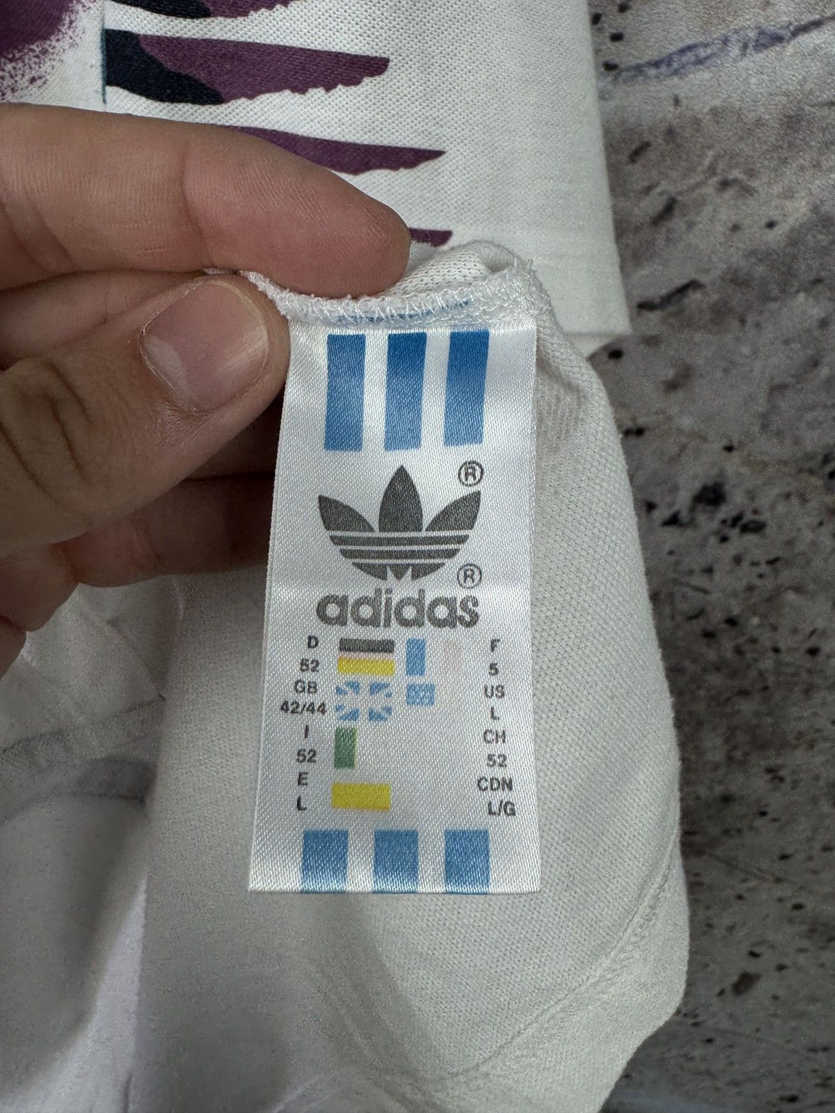 Adidas Men’s Adidas Polo Shirt Vintage Size Large Size US L / EU 52-54 / 3 - 9 Thumbnail