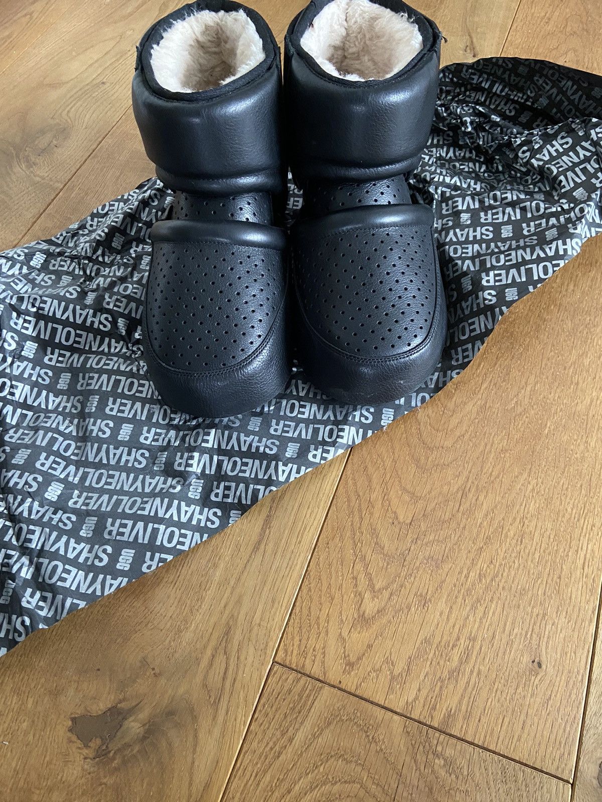 Sacai × Ugg Sacai X Ugg Boot With Sock (Beige) | Grailed
