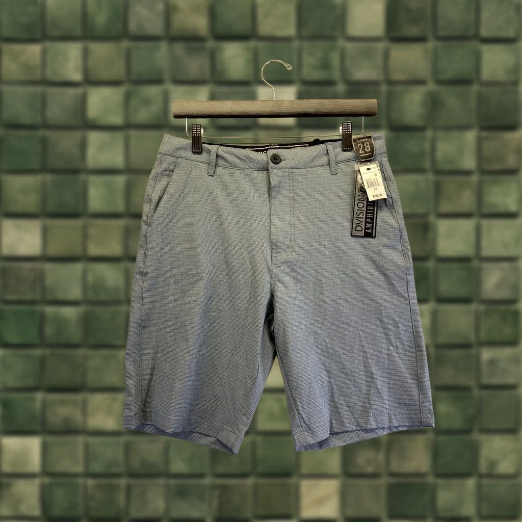 Vintage Division Mens Huxley Blue Chino Flex Board Shorts Mens Size 28-NWT-7234 Size US 28 / EU 44 - 1 Thumbnail