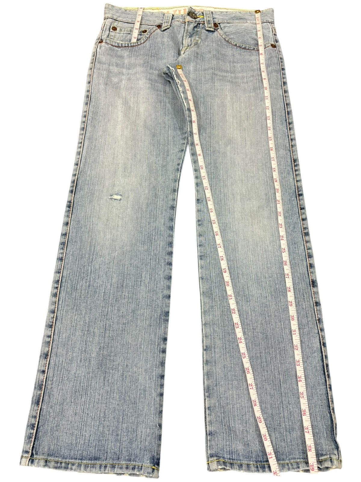 Japanese Brand Vintage Japanese Cocolulu Distressed Baggy Jeans Size 33" - 11 Thumbnail