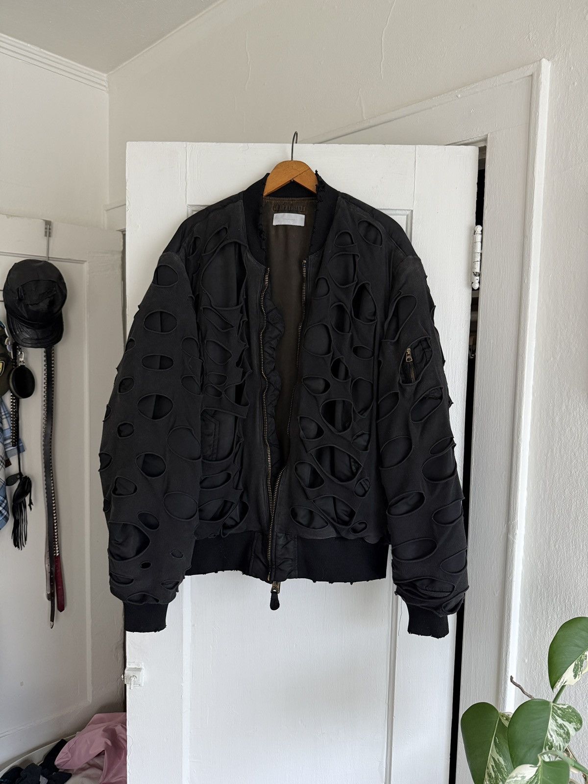 ALEXANDER DIGENOVA AW24 Showroom Sample Distressed Double Layered