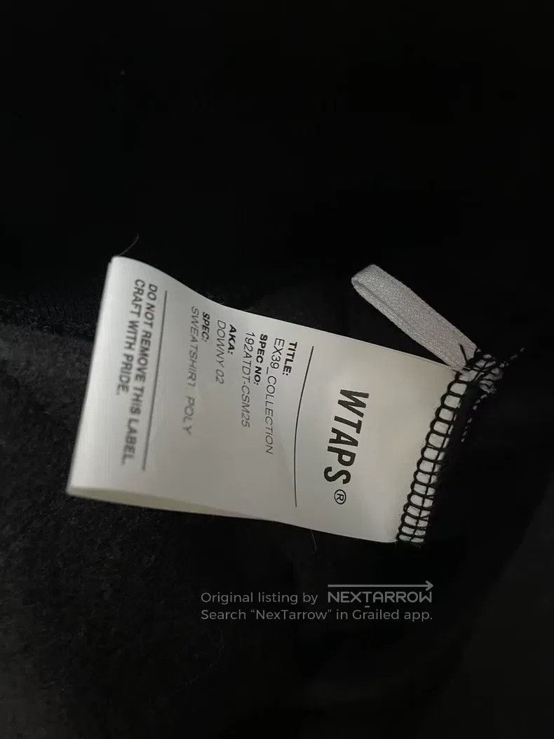 Wtaps Wtaps Pile fleece Embroidered Sweatshirt Size US S / EU 44-46 / 1 - 4 Thumbnail