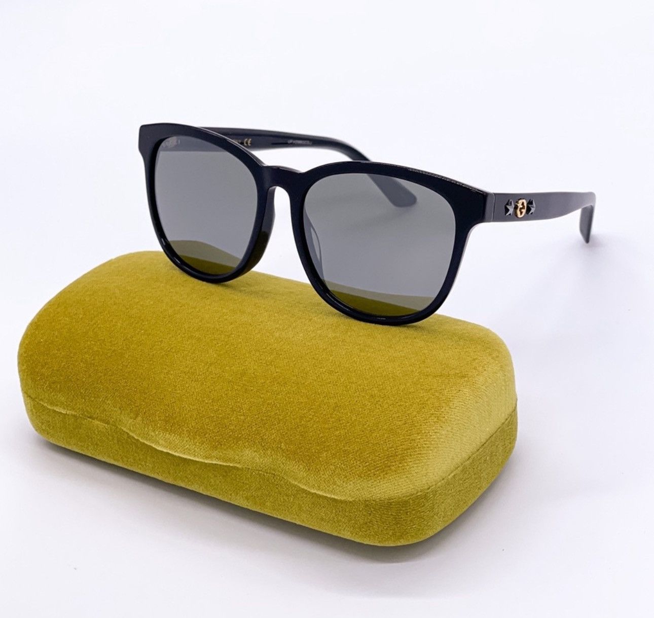 gucci gg0232sk acetate black