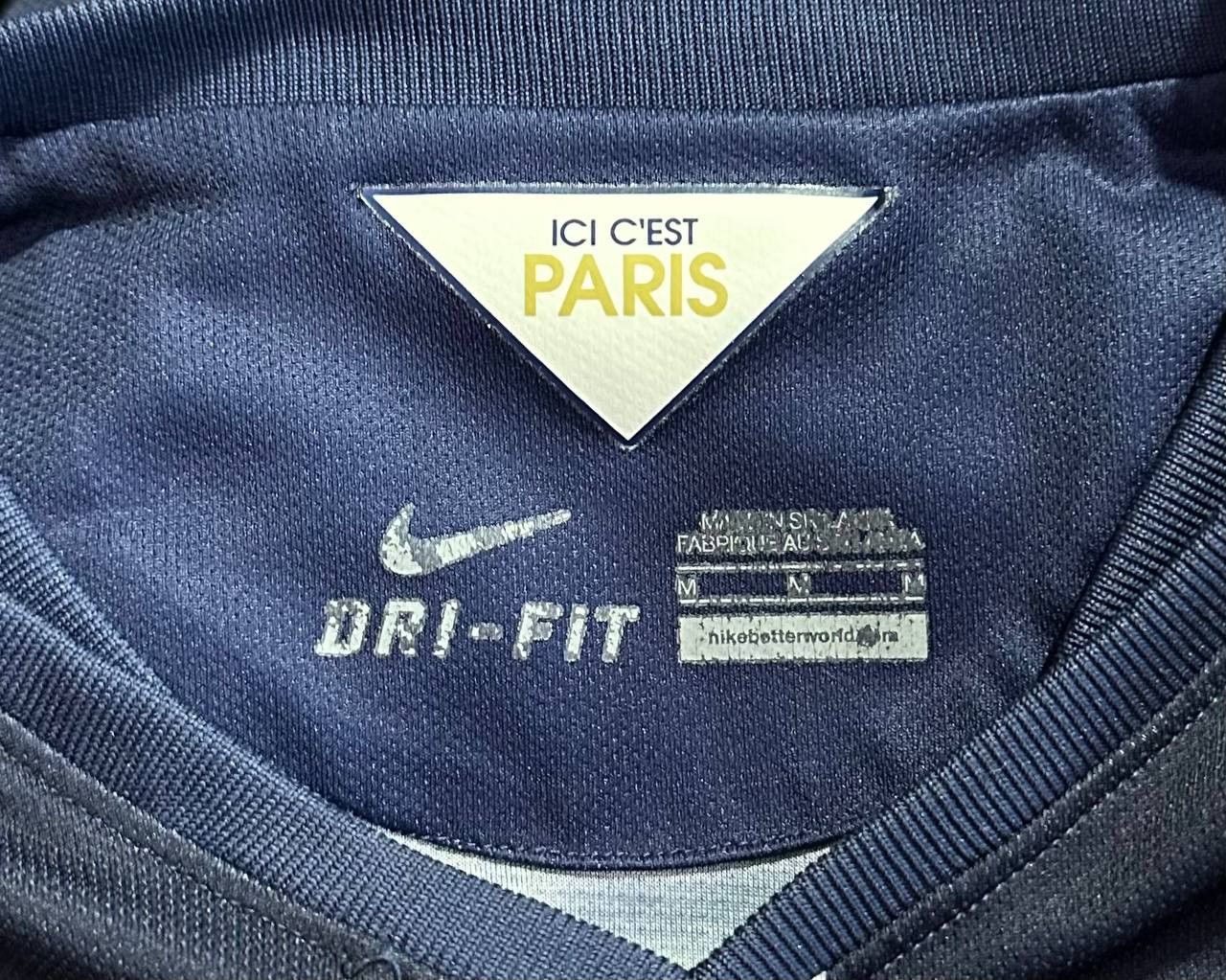 Nike PSG Paris Saint Germain 2014 2015 Home Nike football Shirt Size US M / EU 48-50 / 2 - 9 Thumbnail