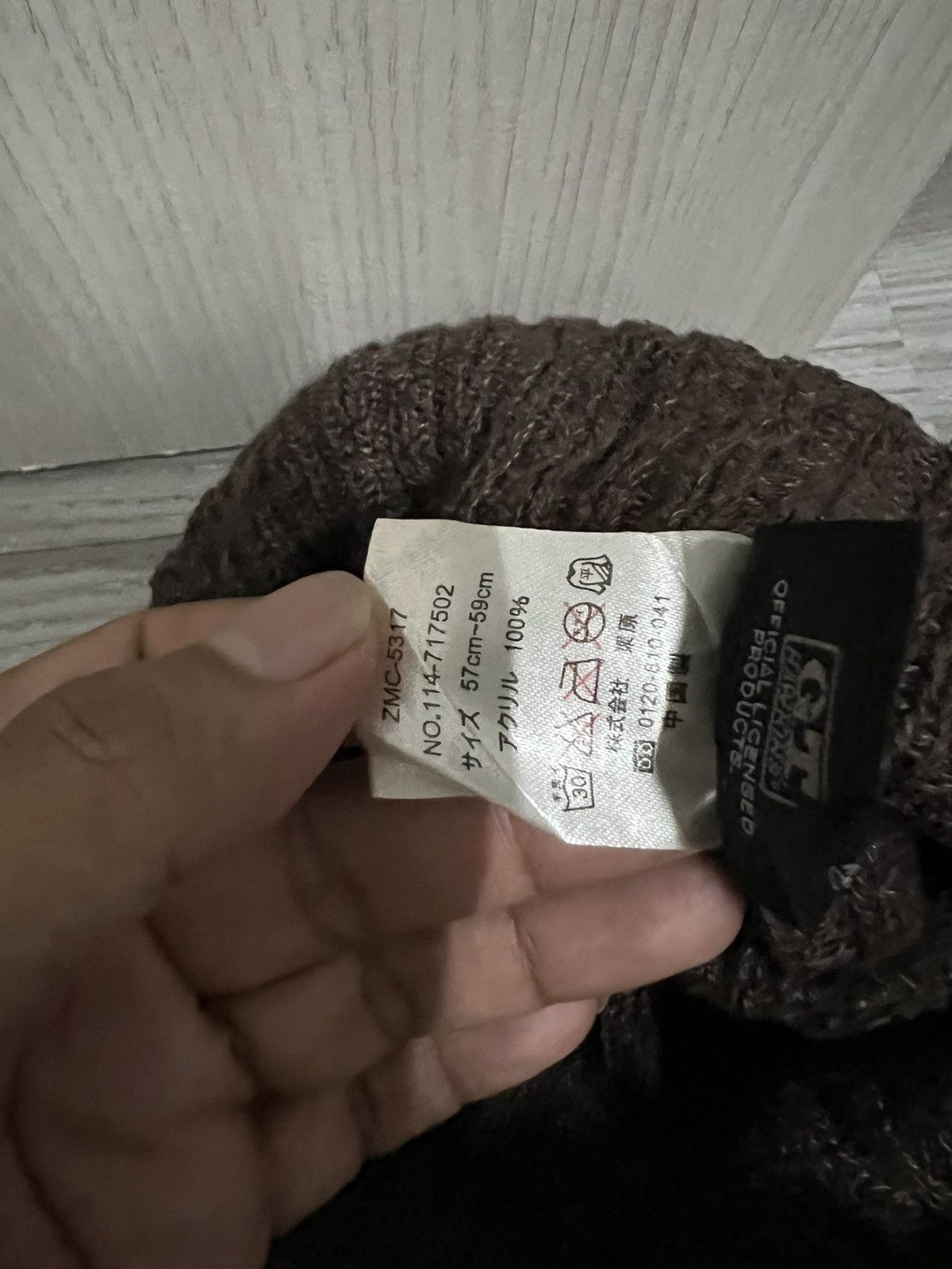 Vintage Vintage Gthawkins Beanie Cap Size ONE SIZE - 8 Thumbnail
