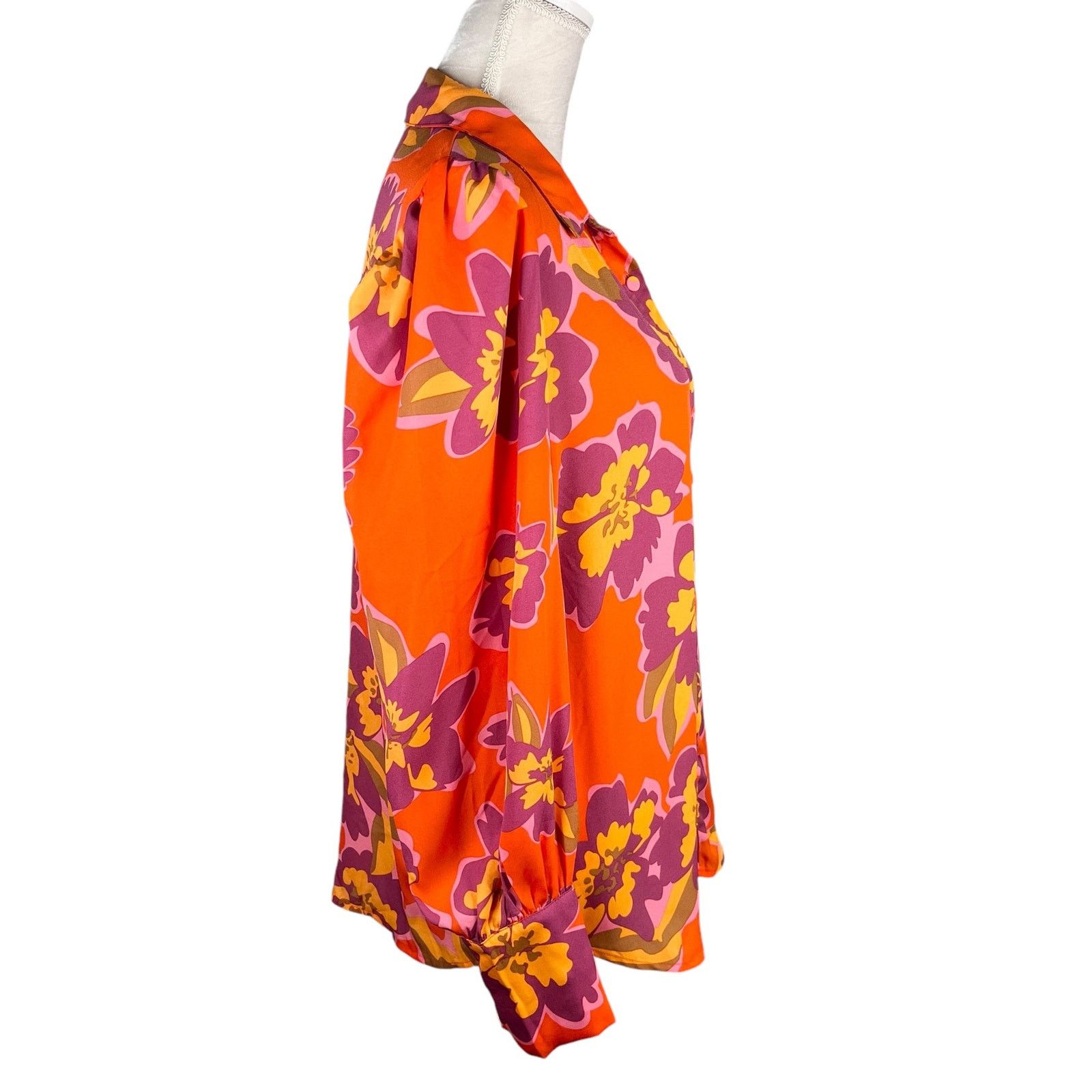 Other BTFBM Retro Button Down L Shirt Top Bright Colors Size L / US 10 / IT 46 - 13 Thumbnail