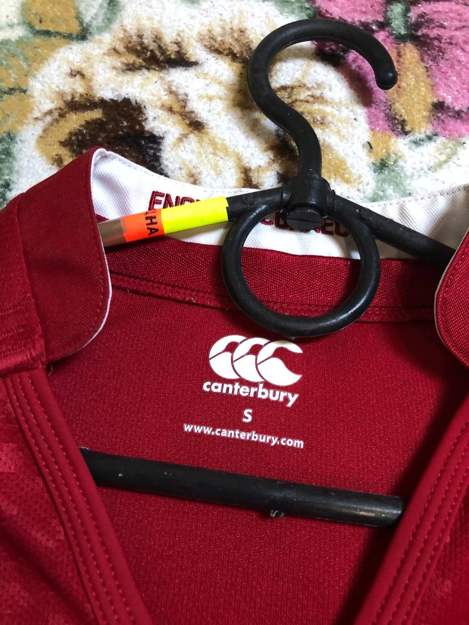 Canterbury of New Zealand England Rugby Union Shirt Canterbury Small Away Kit Size US S / EU 44-46 / 1 - 2 Thumbnail