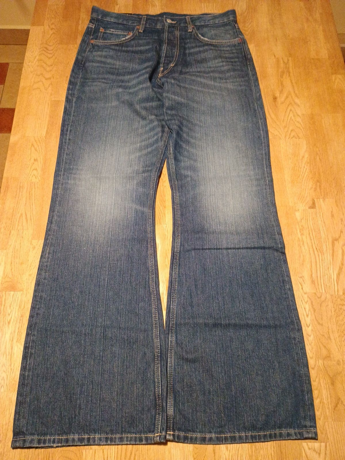 Weekday bootcut WEEKDAY baggy flare astro time w30 w31 w32 l36 34 Size US 33 - 12 Thumbnail