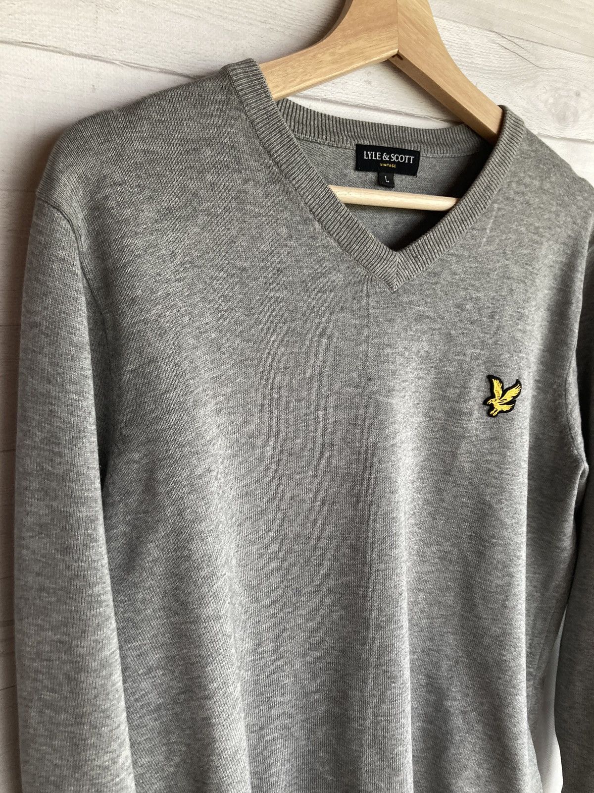 Lyle & Scott Lyle & Scott vintage basic sweatshirt Size US L / EU 52-54 / 3 - 8 Thumbnail
