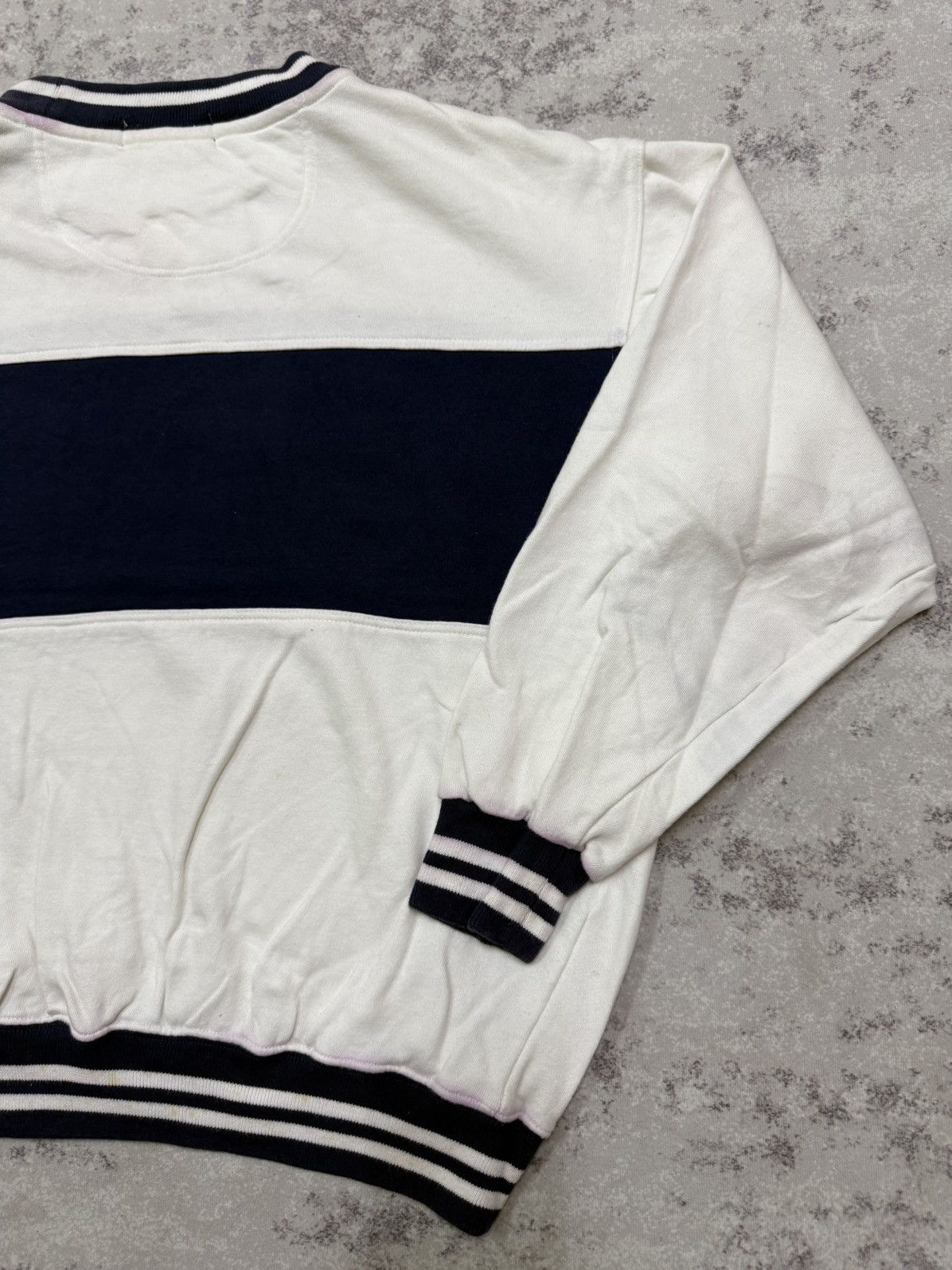 Vintage Vintage 90s Stuart Kent Embroidery Logo Cropped Sweatshirt Size US M / EU 48-50 / 2 - 13 Thumbnail
