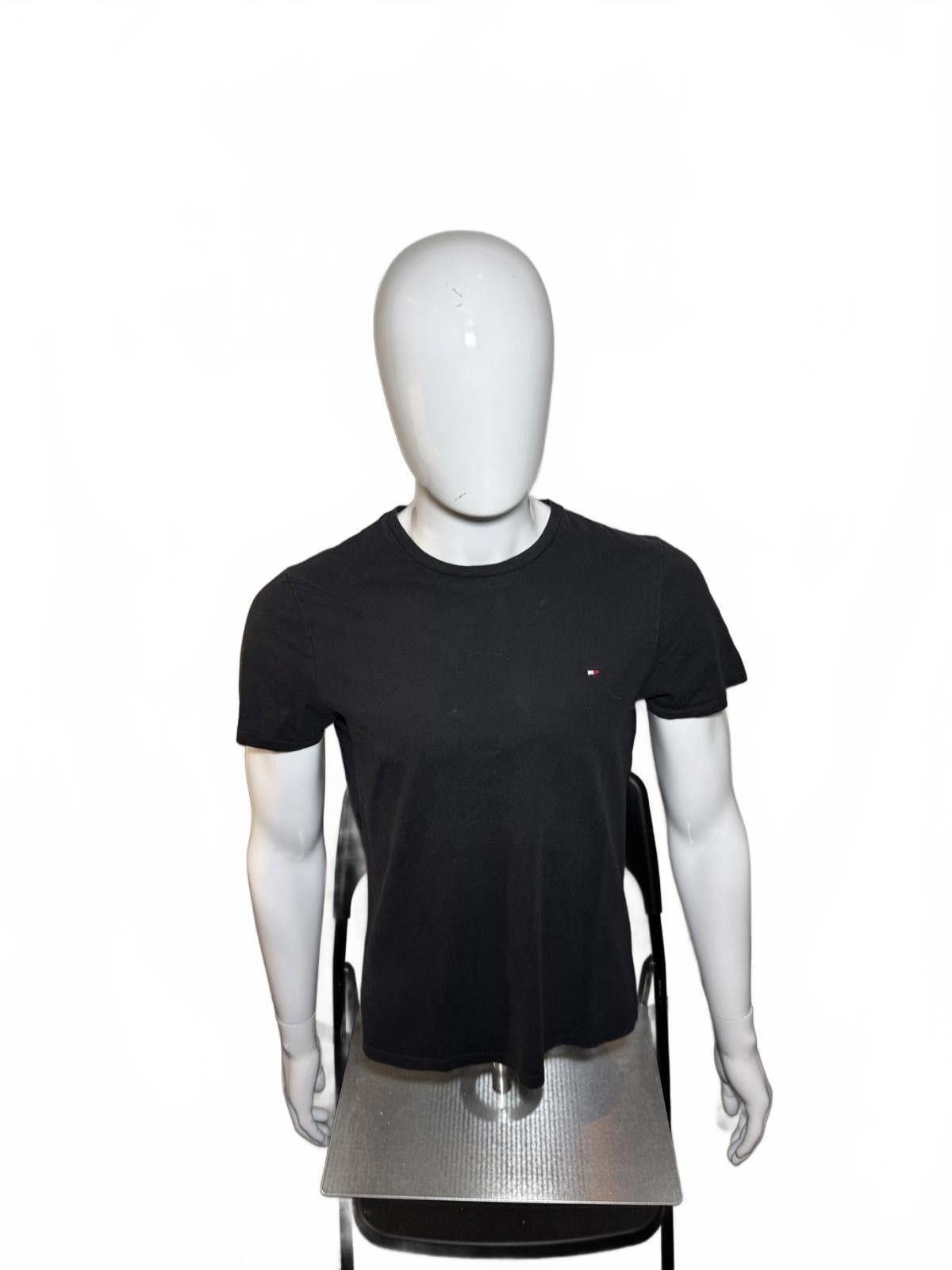 Tommy Hilfiger Classic Black T-Shirt by Tommy Hilfiger Size US S / EU 44-46 / 1 - 1 Thumbnail