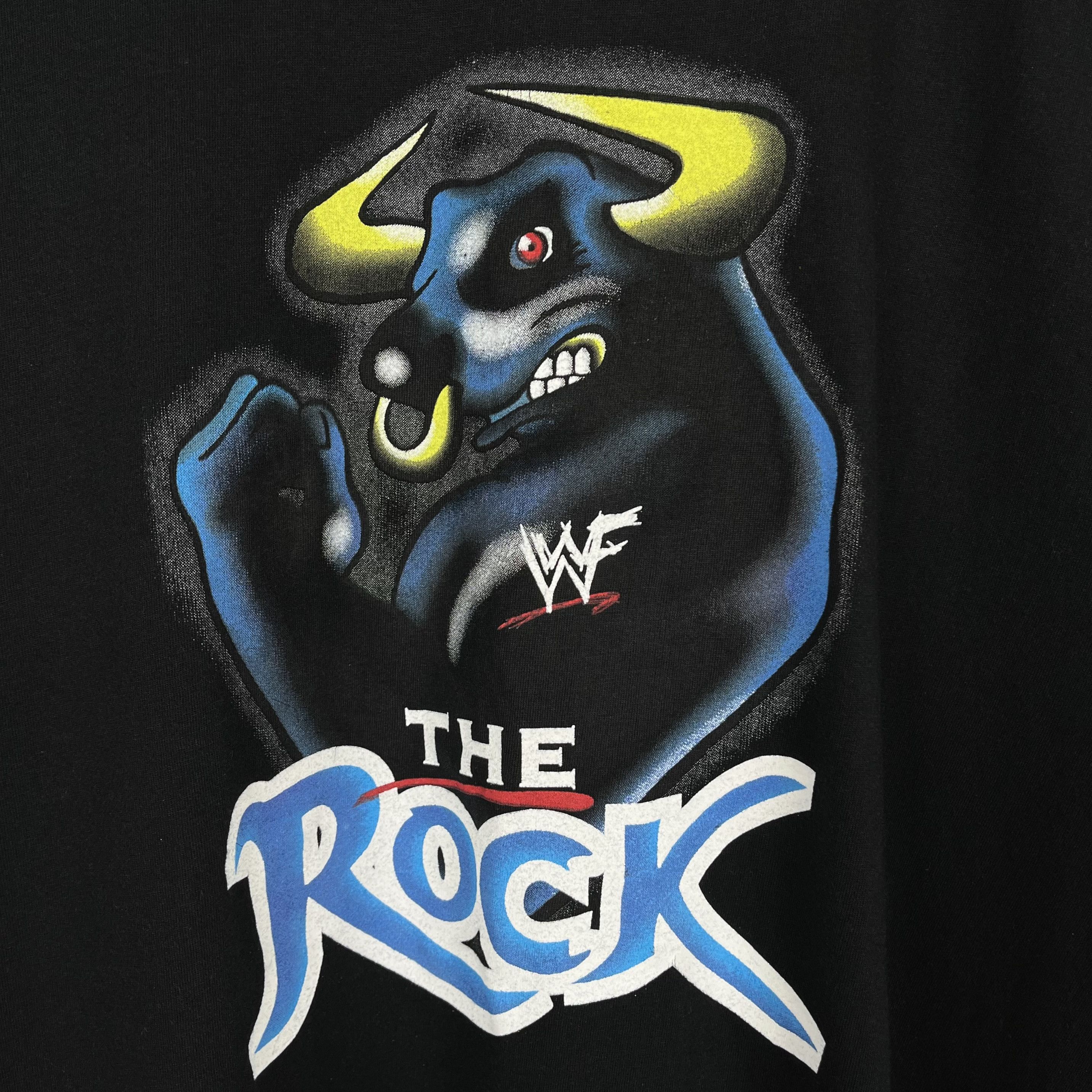 Band Tees Vintage The Rock Dwayne Johnson WWE T Shirt 1990’s Size US L / EU 52-54 / 3 - 10 Thumbnail