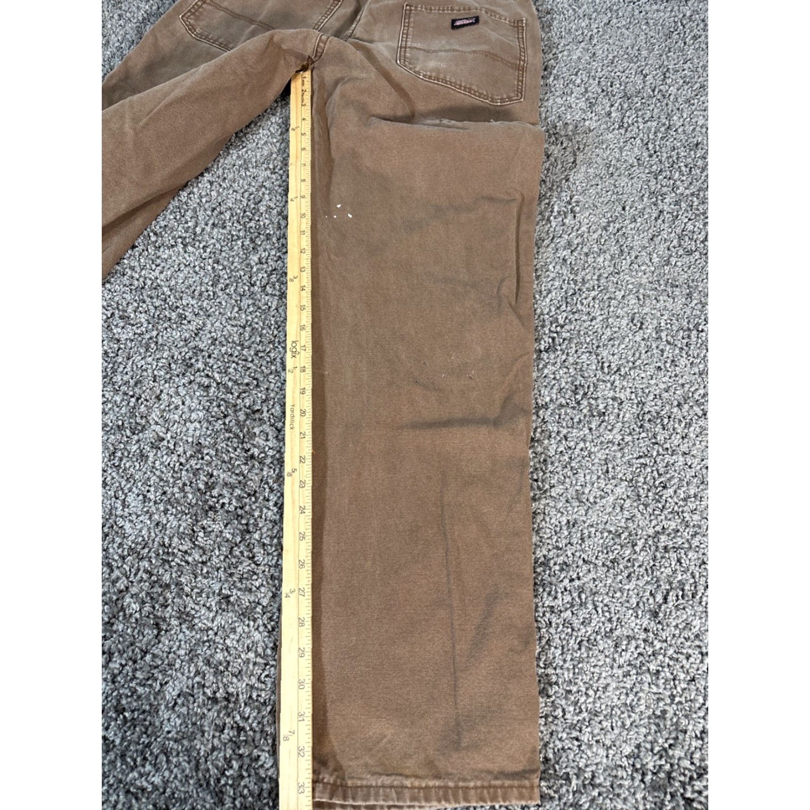 Dickies **Dickies Mens Carpenter Pants 34x34 Brown Work Wear Regular Fit** User: Dickies Mens Carpenter Pants Brown 34x34 Work Wear Regular Fit Size US 34 / EU 50 - 2 Thumbnail