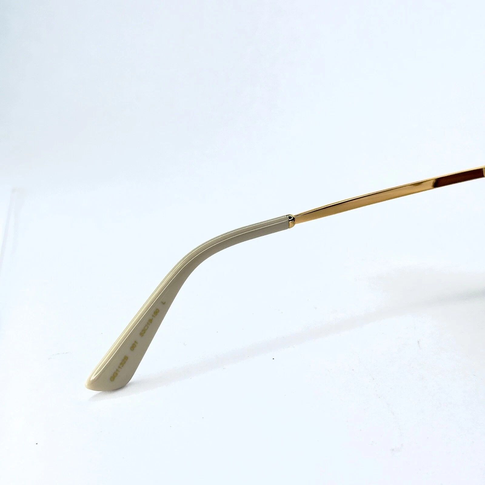 Gucci GUCCI SUPREME 1132 Gold Gg1132S 001 Retro Rim Sunglasses Size ONE SIZE - 12 Thumbnail
