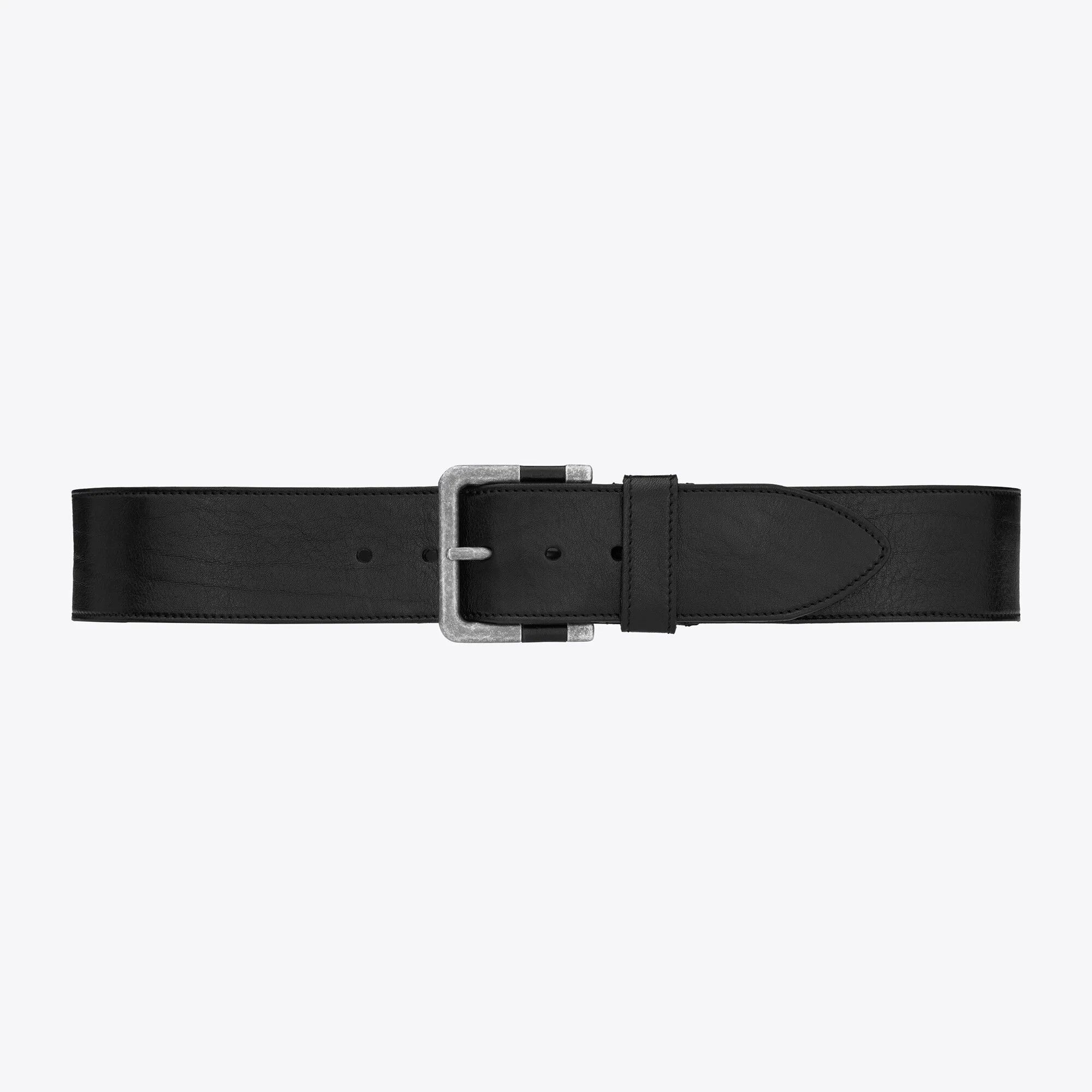 Saint Laurent Paris o1s1wg111224 Size: 95 / Cintura B_Misfits Buckle Wide Belt Size 36 - 1 Thumbnail