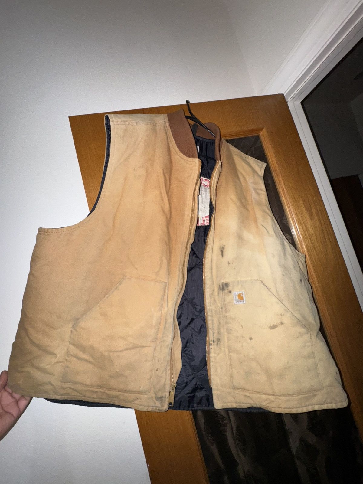 Carhartt Vintage carhartt work vest Size US XXL / EU 58 / 5 - 1 Thumbnail