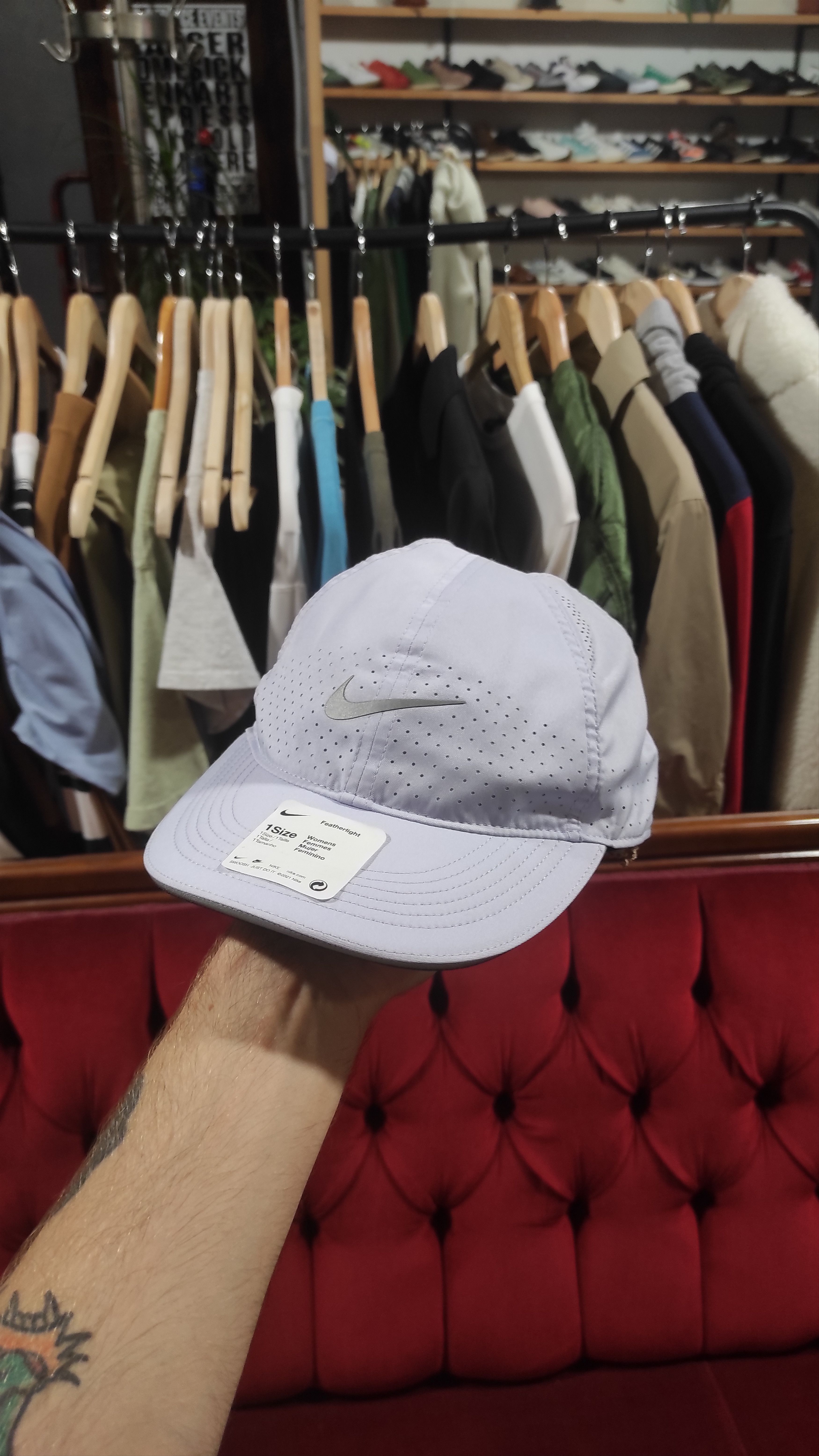 Nike Nike Running Featherlight 6 Panel Cap Size ONE SIZE - 5 Thumbnail