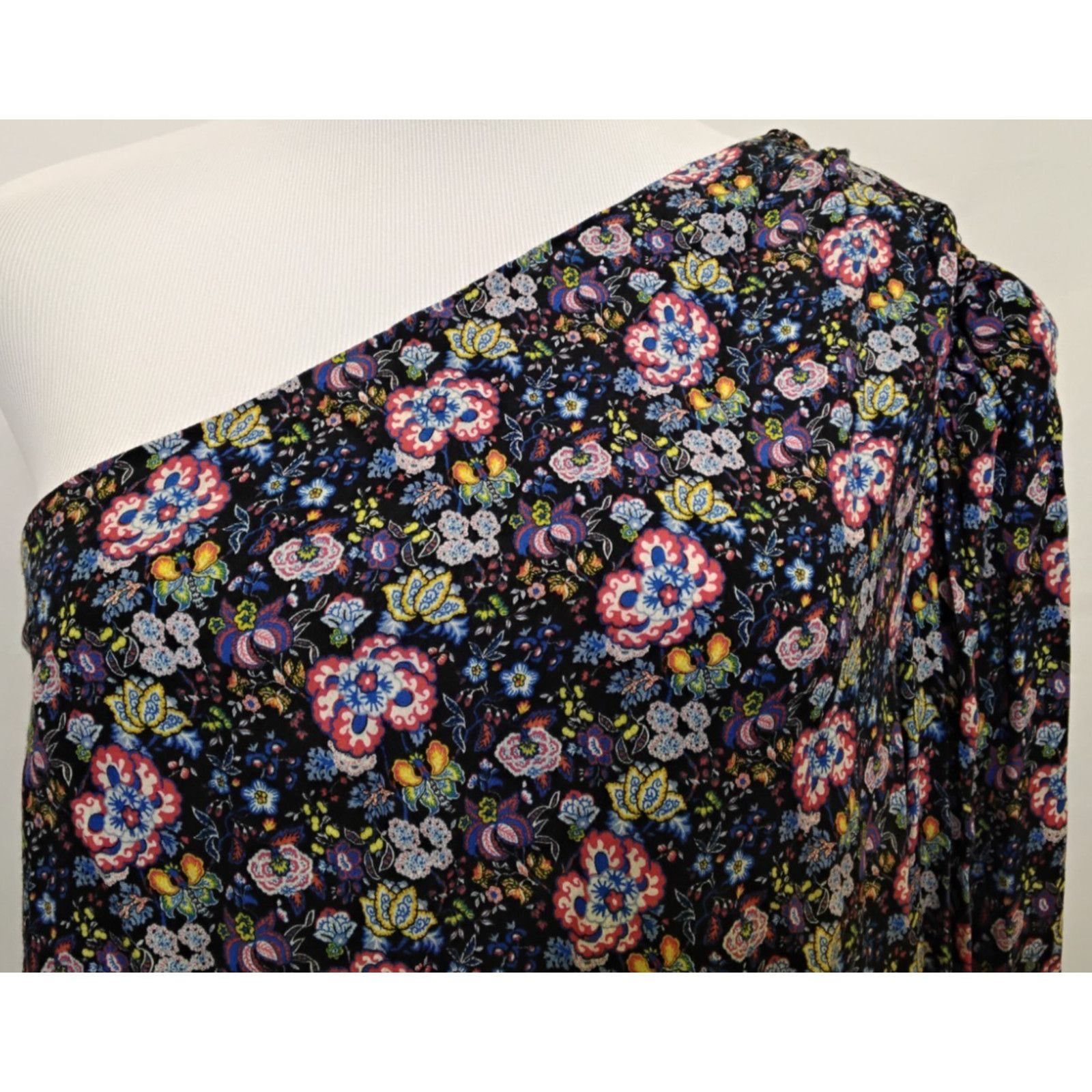 Frame FRAME One Shoulder Top Women's Medium Floral Print Size M / US 6-8 / IT 42-44 - 5 Thumbnail