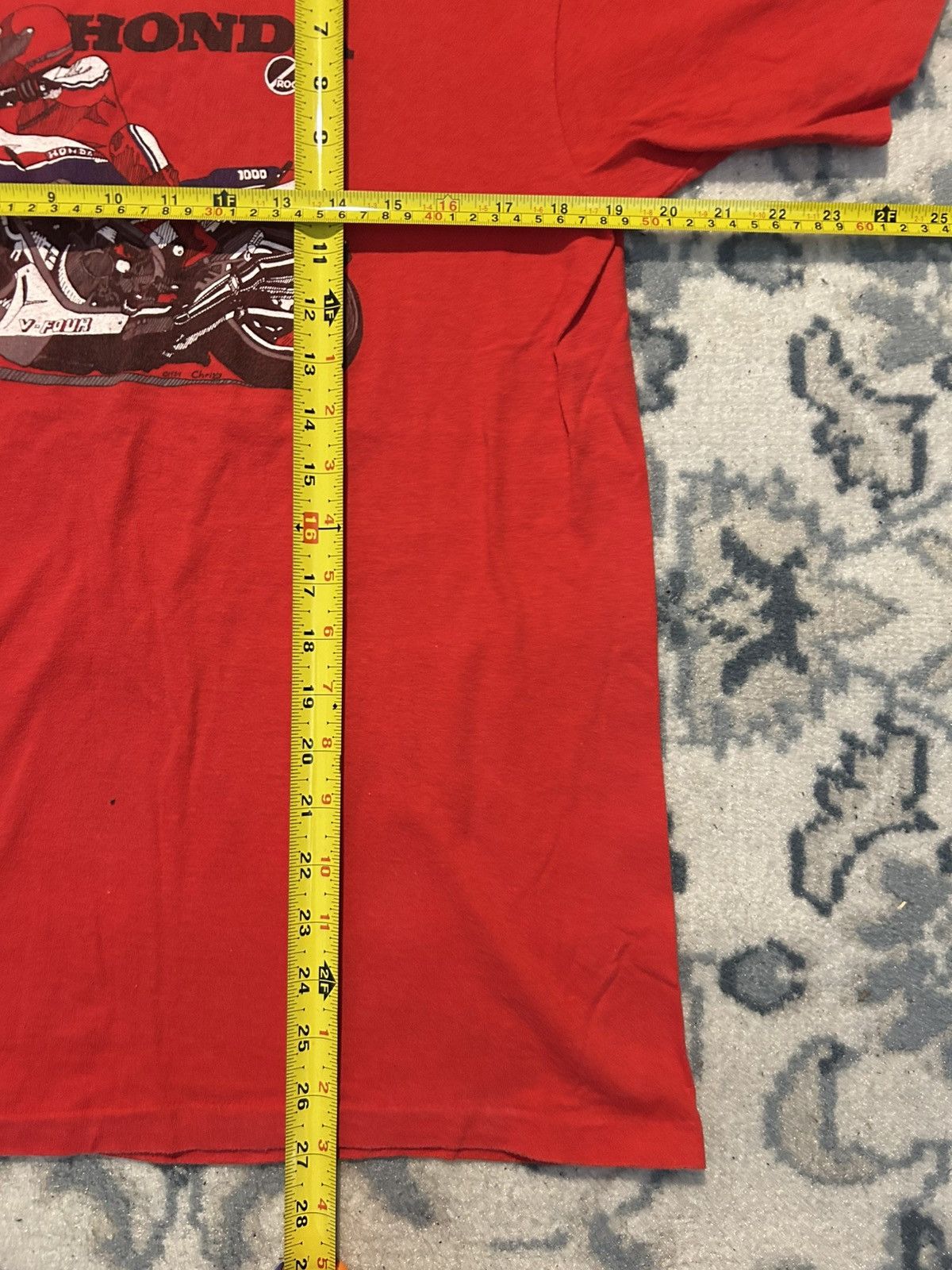 Vintage Vintage 1984 Honda Motorcycle Red size medium Size US M / EU 48-50 / 2 - 4 Thumbnail