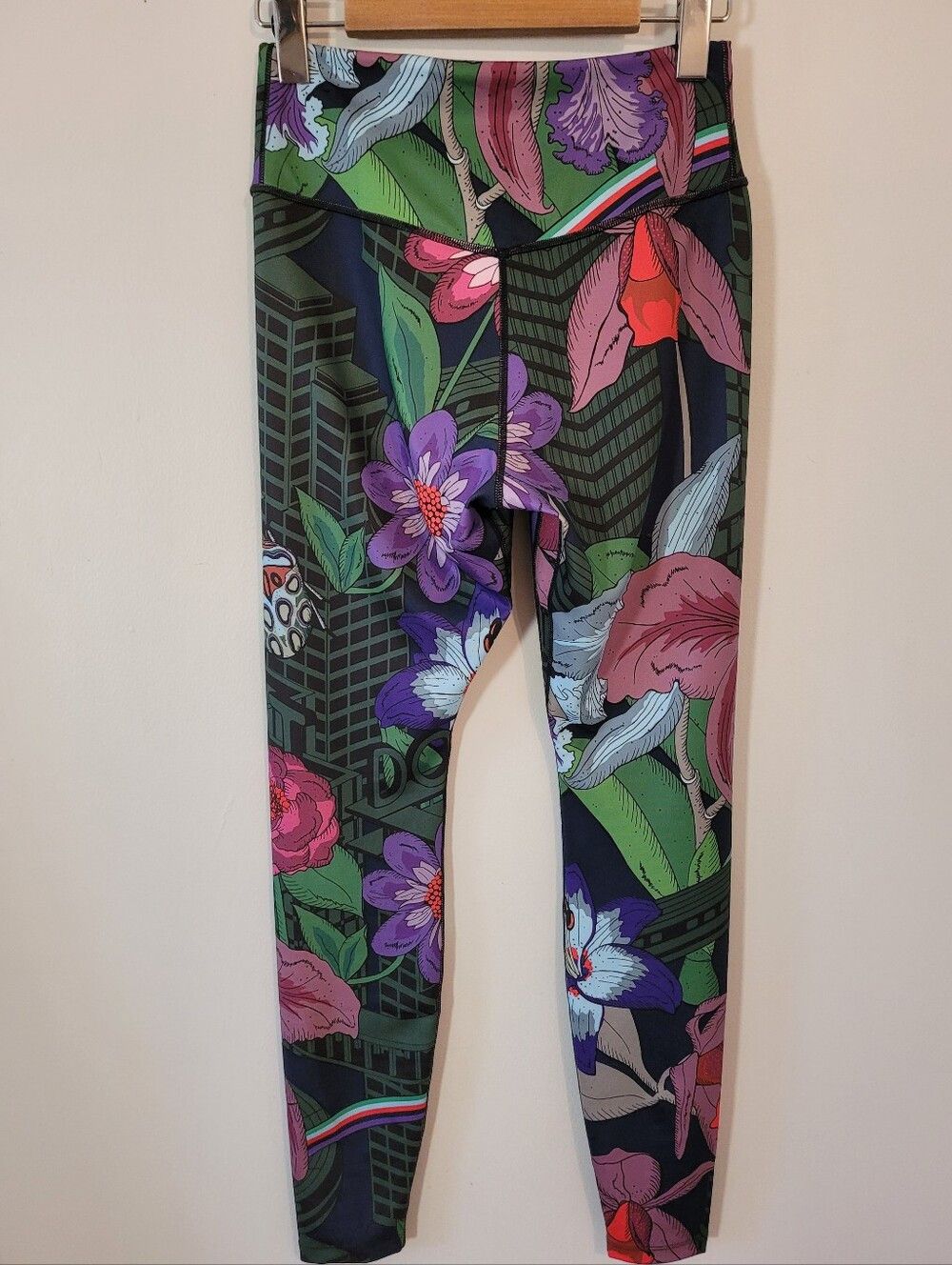 Nike Nike ONE Icon Clash Floral Training Running Legging - S Size 26" / US 2 / IT 38 - 1 Thumbnail
