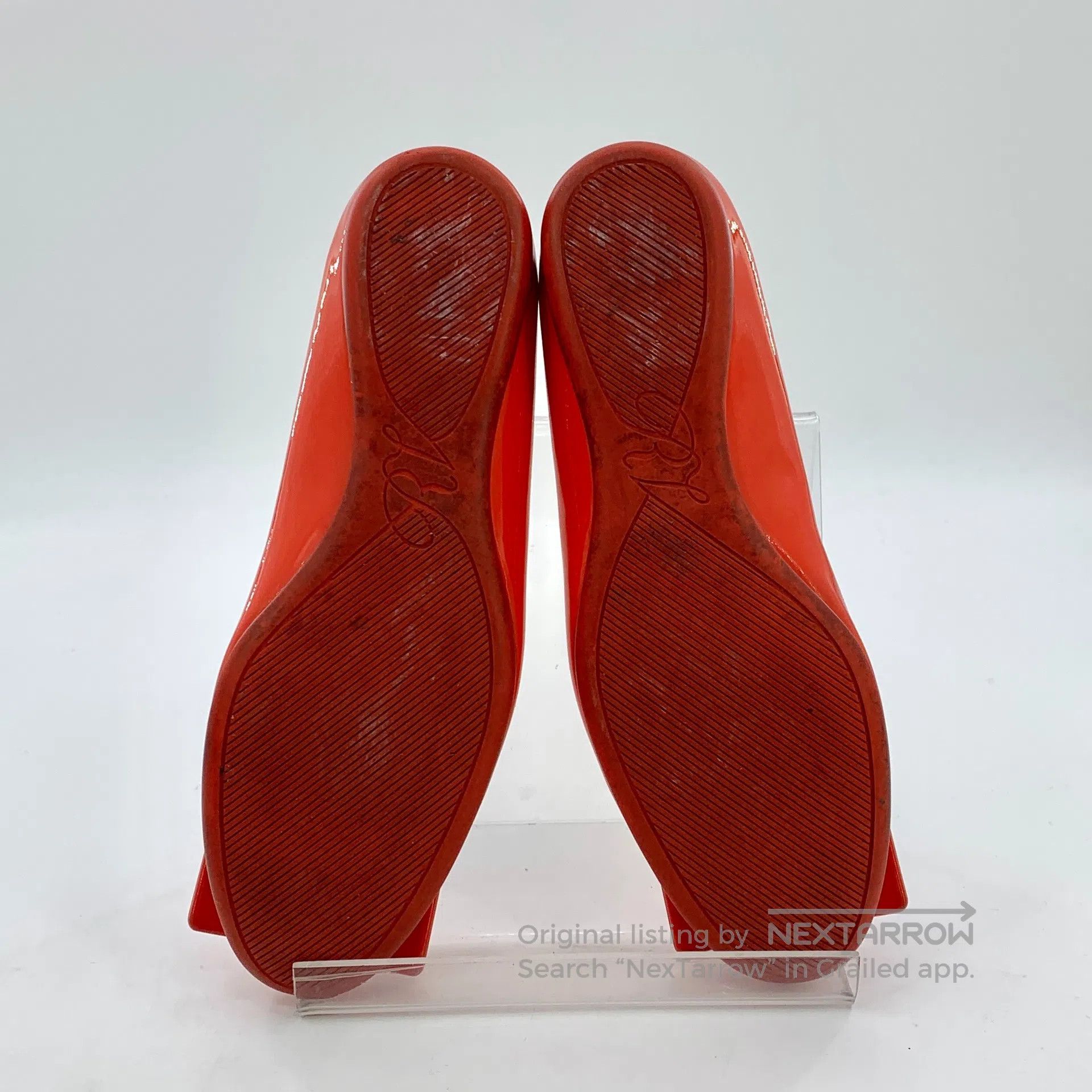 Alexander Wang Alexander Wang Red Patent Leather Square Buckle Casual Fla Size US 12 / IT 42 - 5 Thumbnail