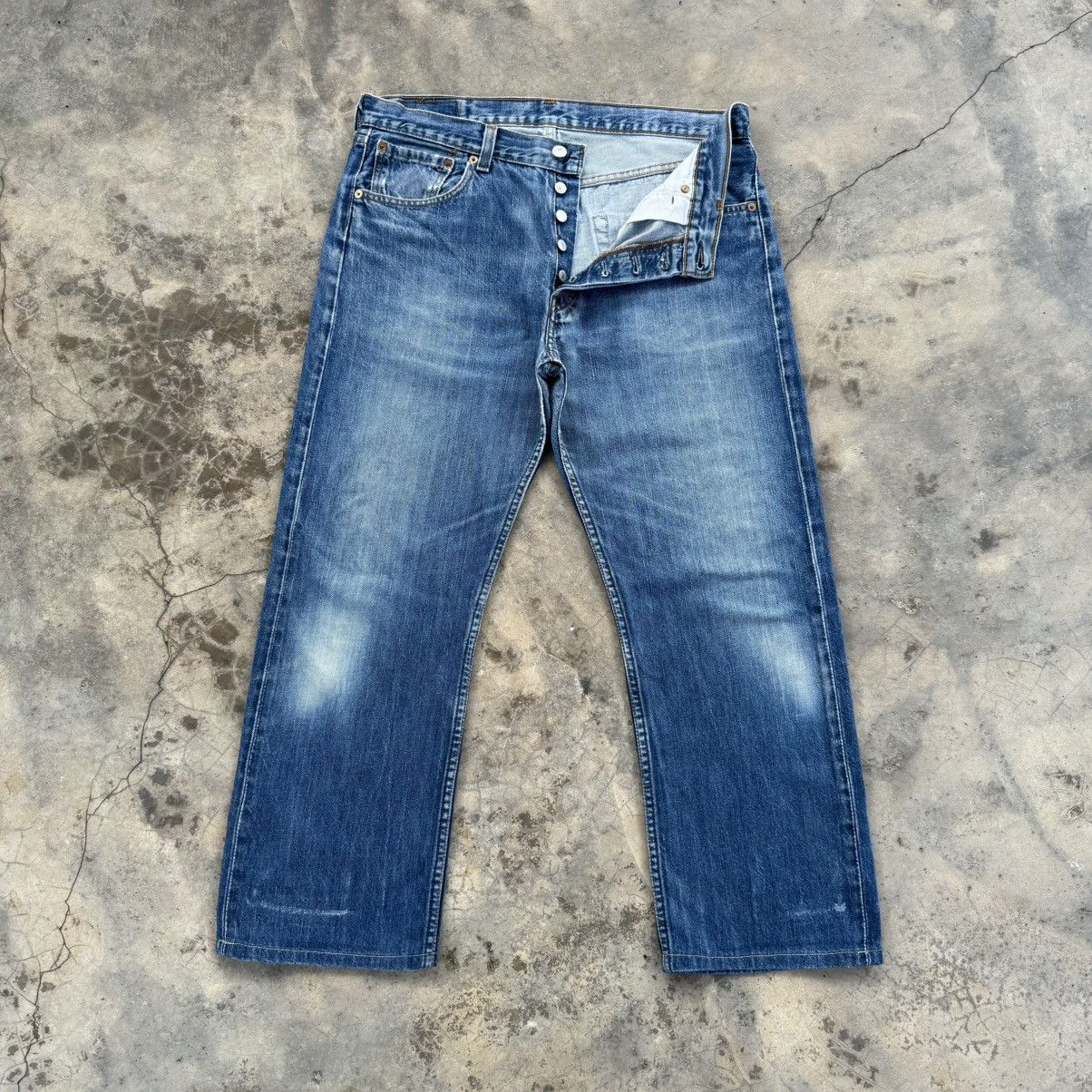 Jean × Levi's LEVI’S 501 FADED JEANS DENIM PANTS Size US 34 / EU 50 - 1 Thumbnail